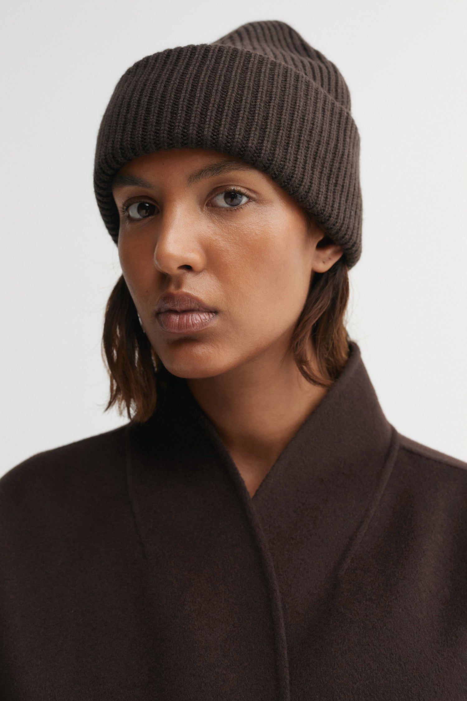 Ruby Beanie, chocolate