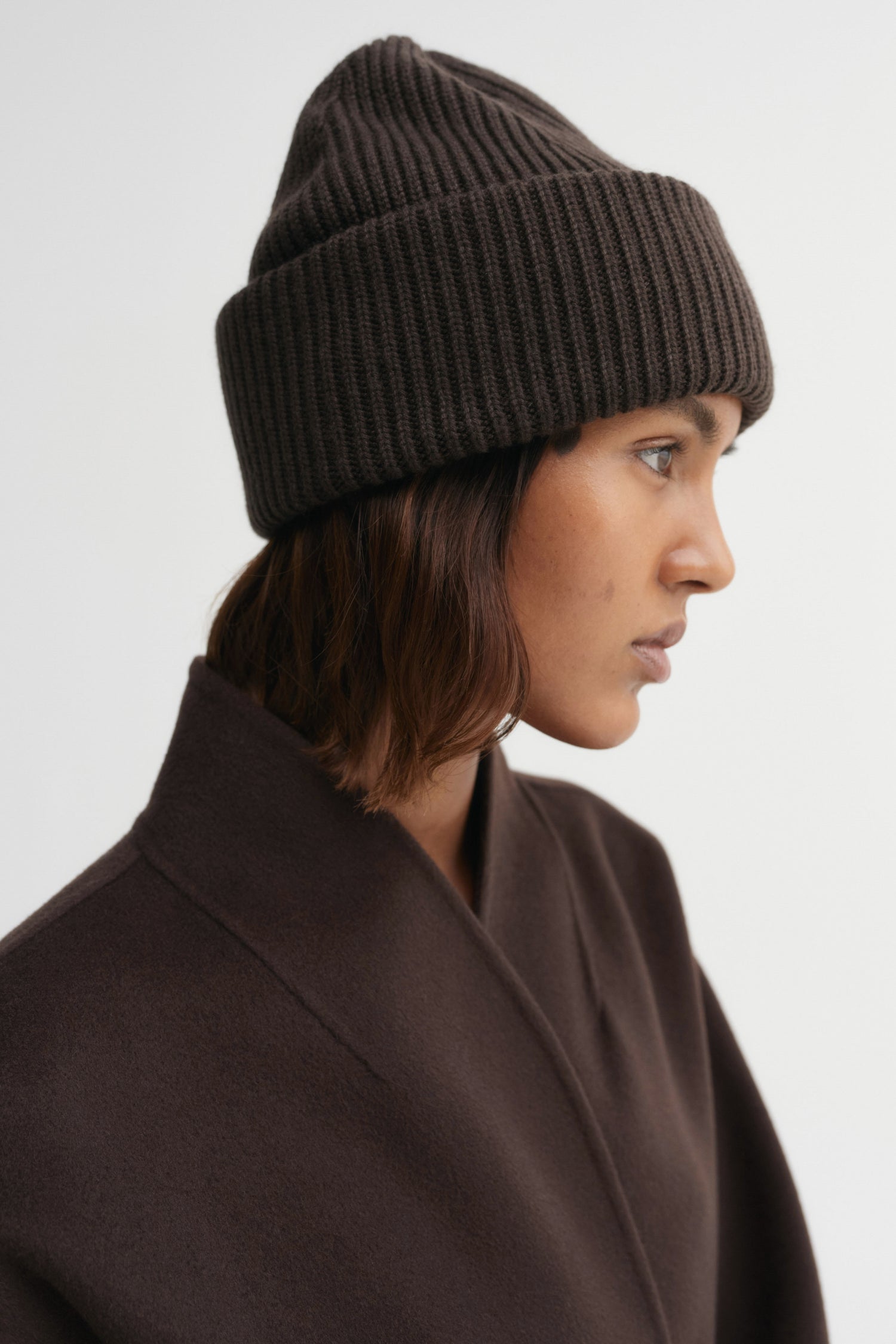 Ruby Beanie, chocolate