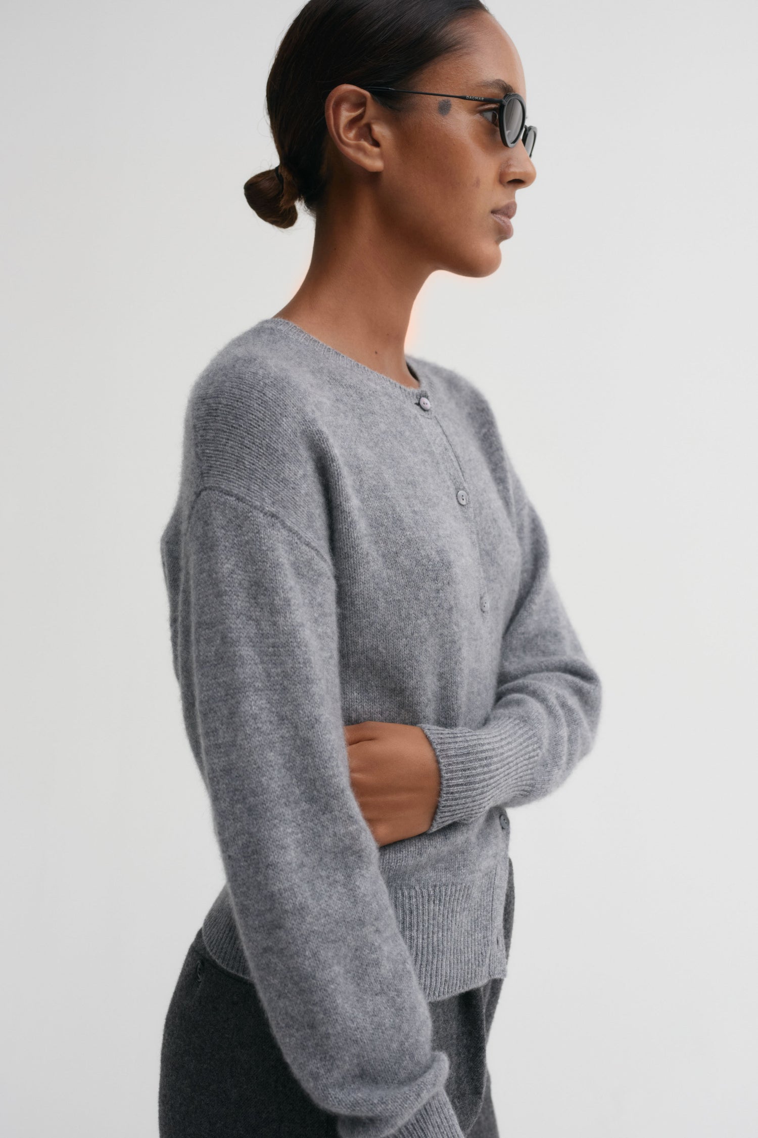 Coco Strickjacke, grau