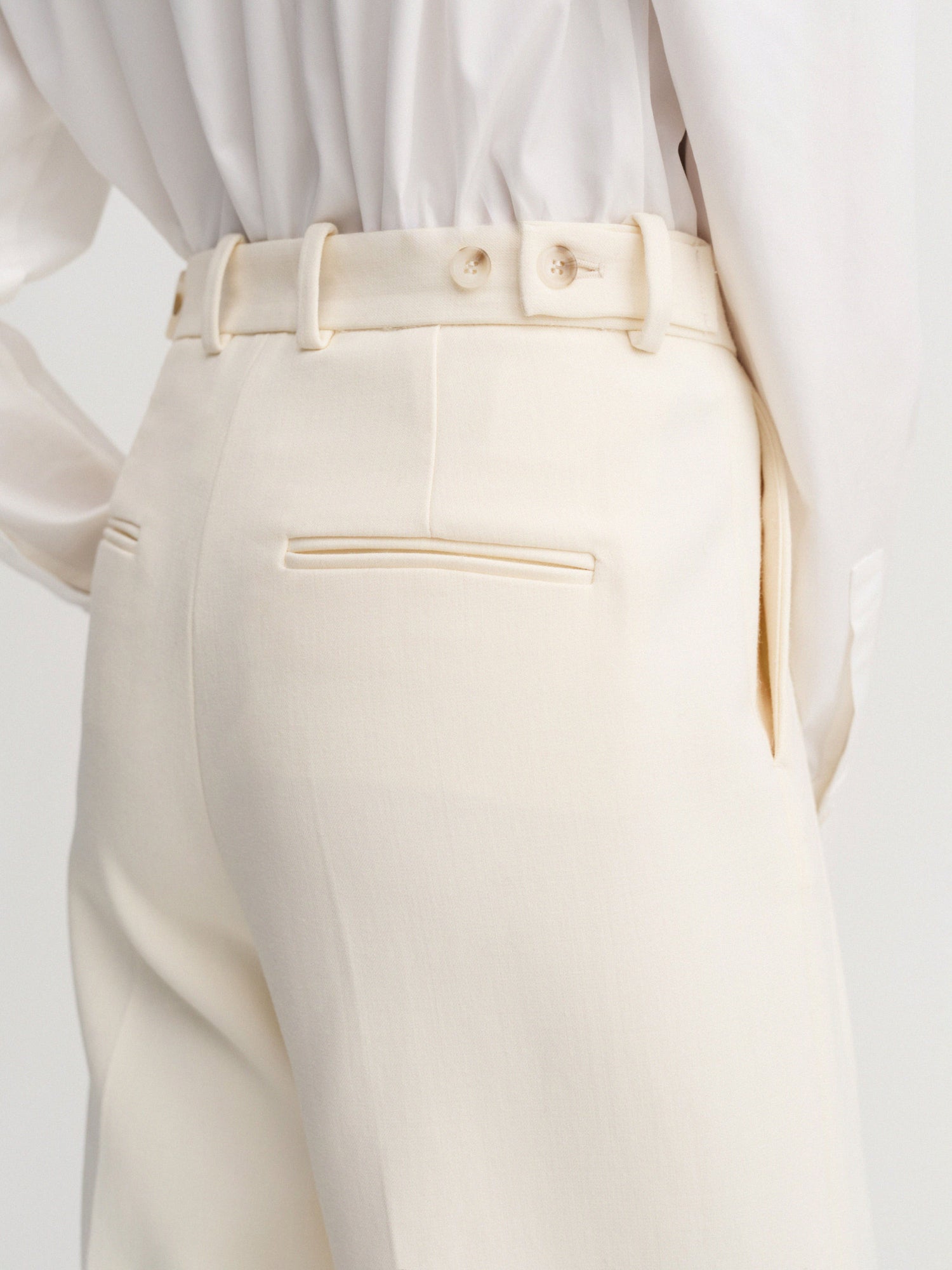 Amel Trousers, cream