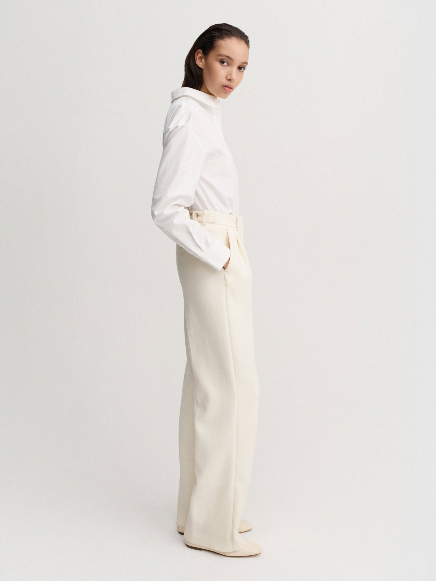 Amel Trousers, cream