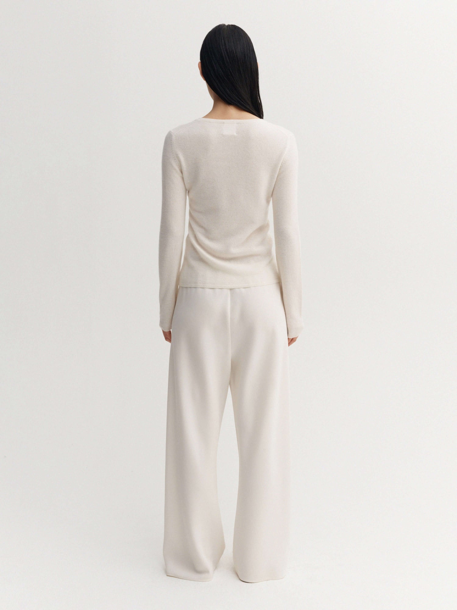 Awa Crewneck Sweater, cream