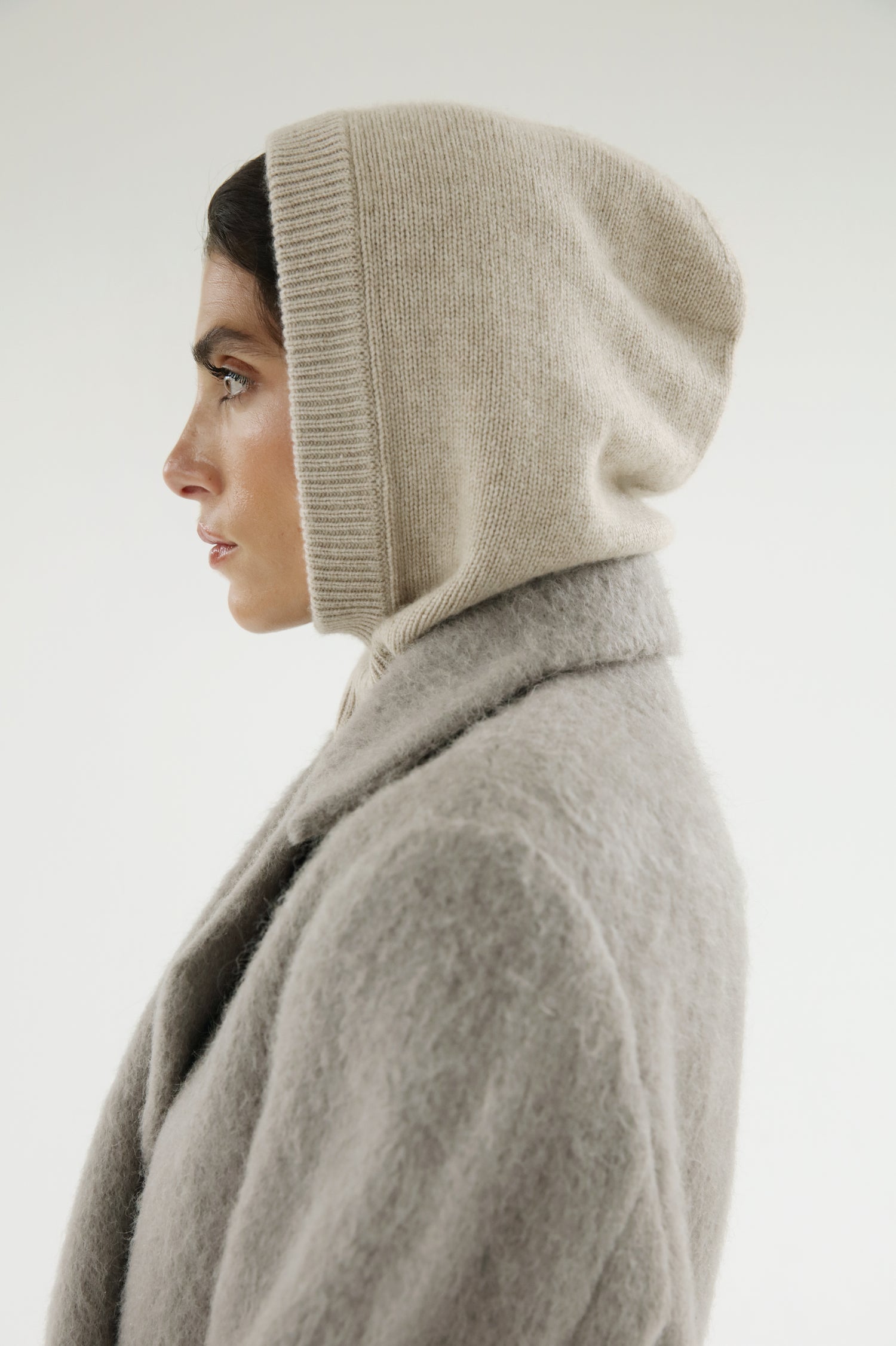 Cagoule Bette, taupe