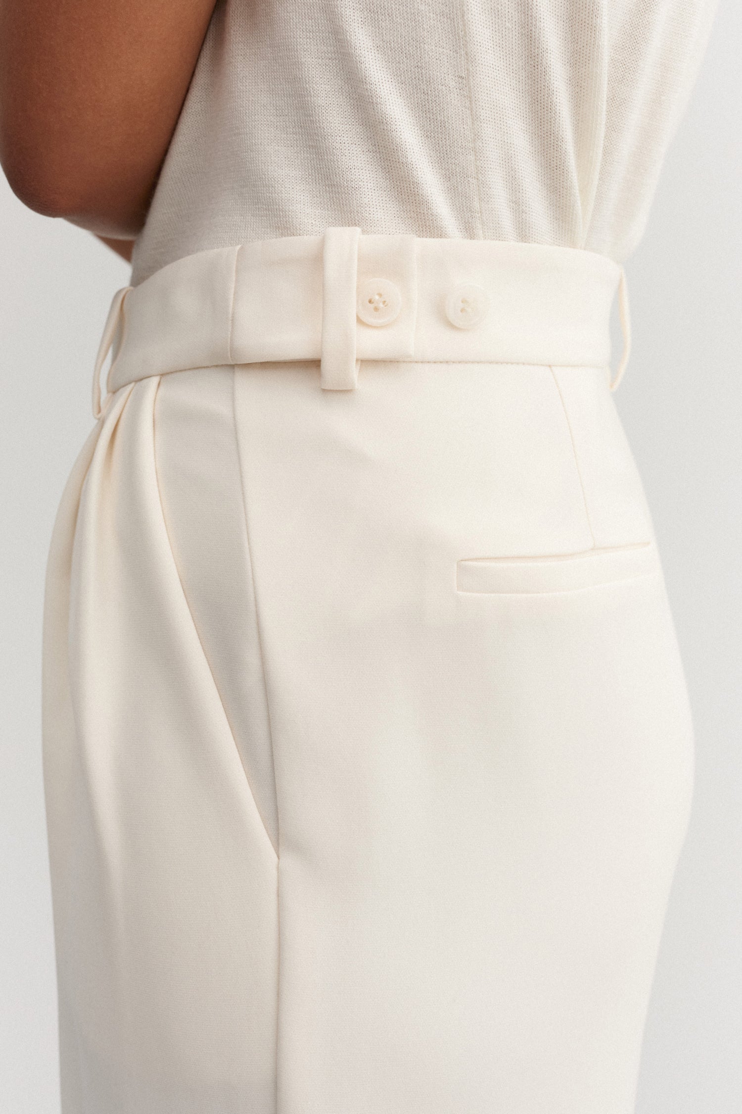 Bella Trousers, cream