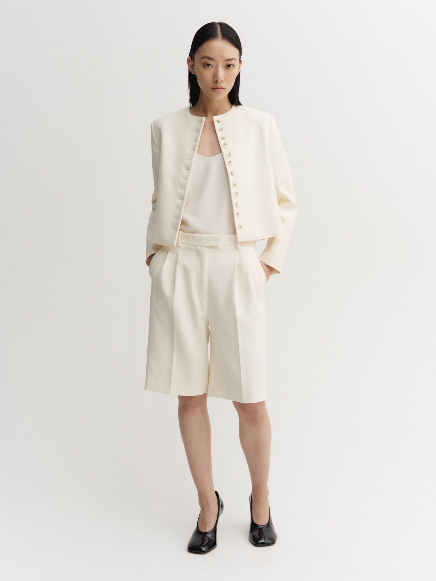 Bruna Shorts, cream