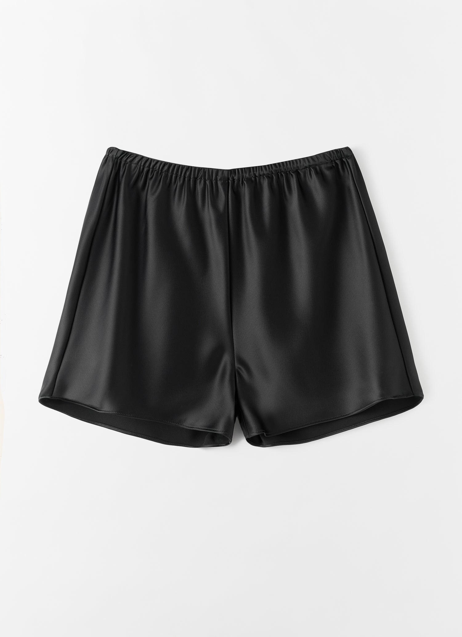 Bim Satin Shorts, schwarz