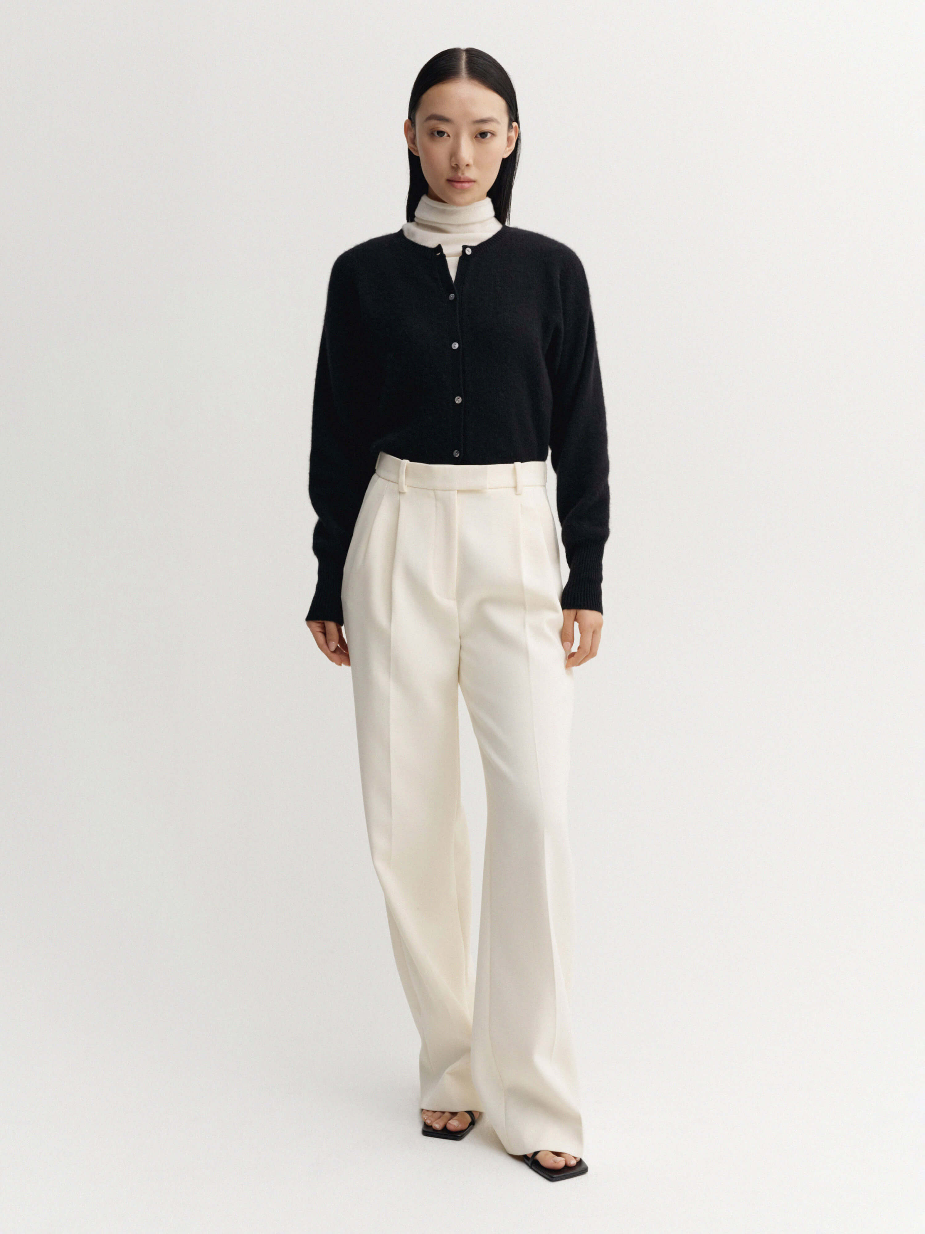 Coco Cardigan, black – ALMADA LABEL