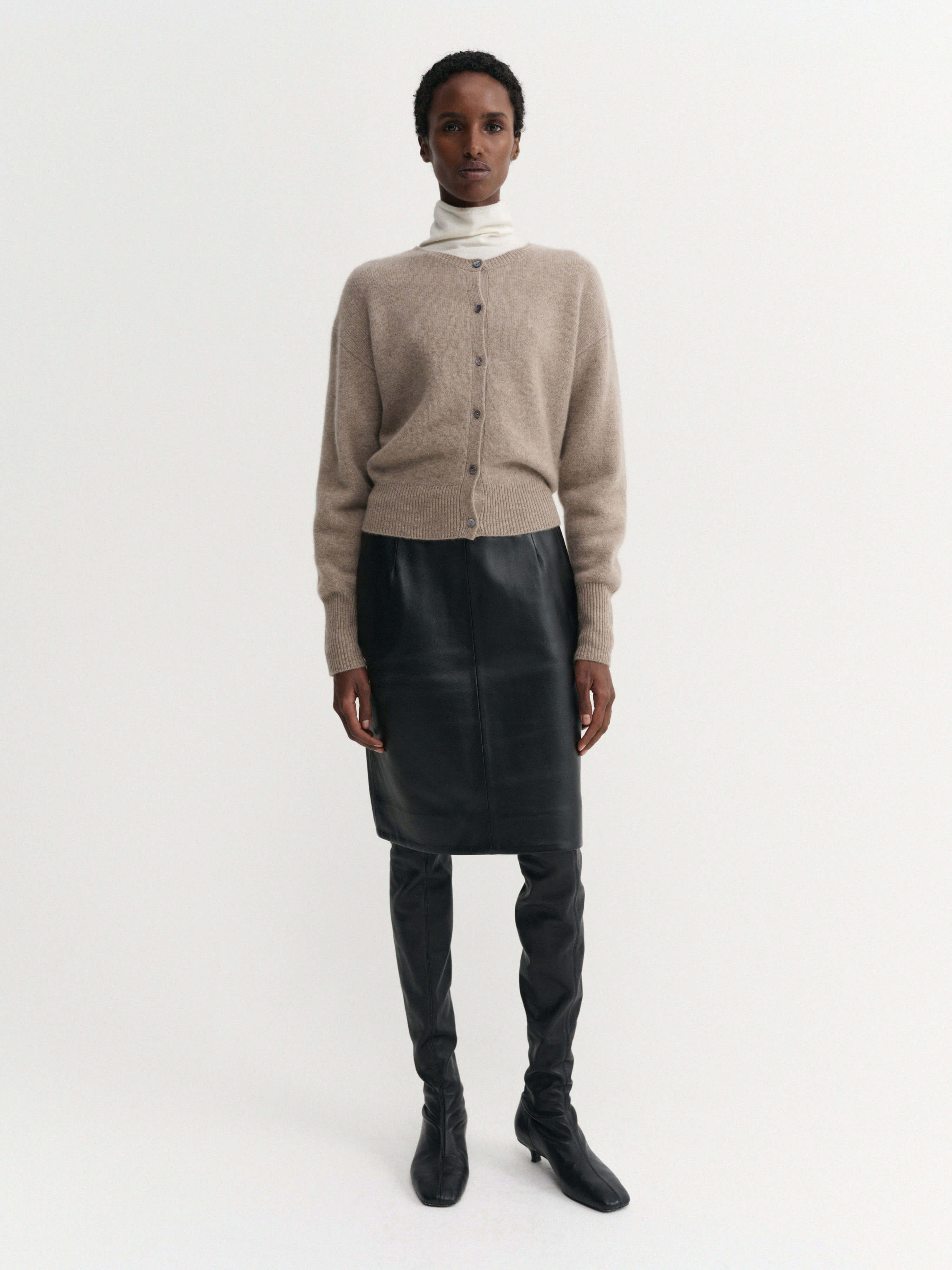 Coco Cardigan, nougat – ALMADA LABEL