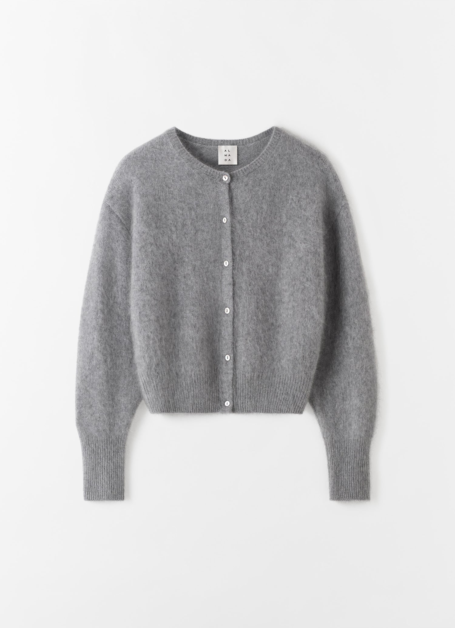 Coco Brushed Cardigan, grey