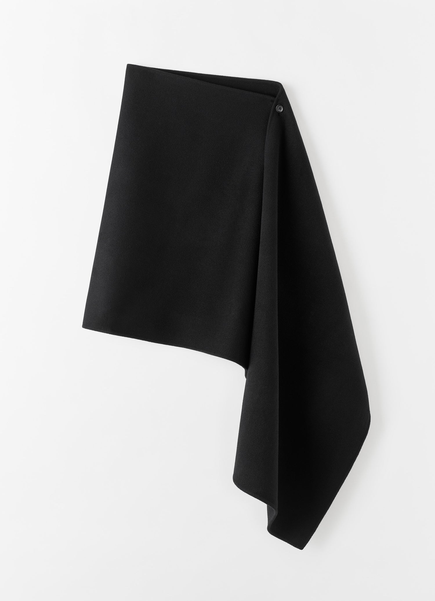 Colette Doublé Umhang, schwarz