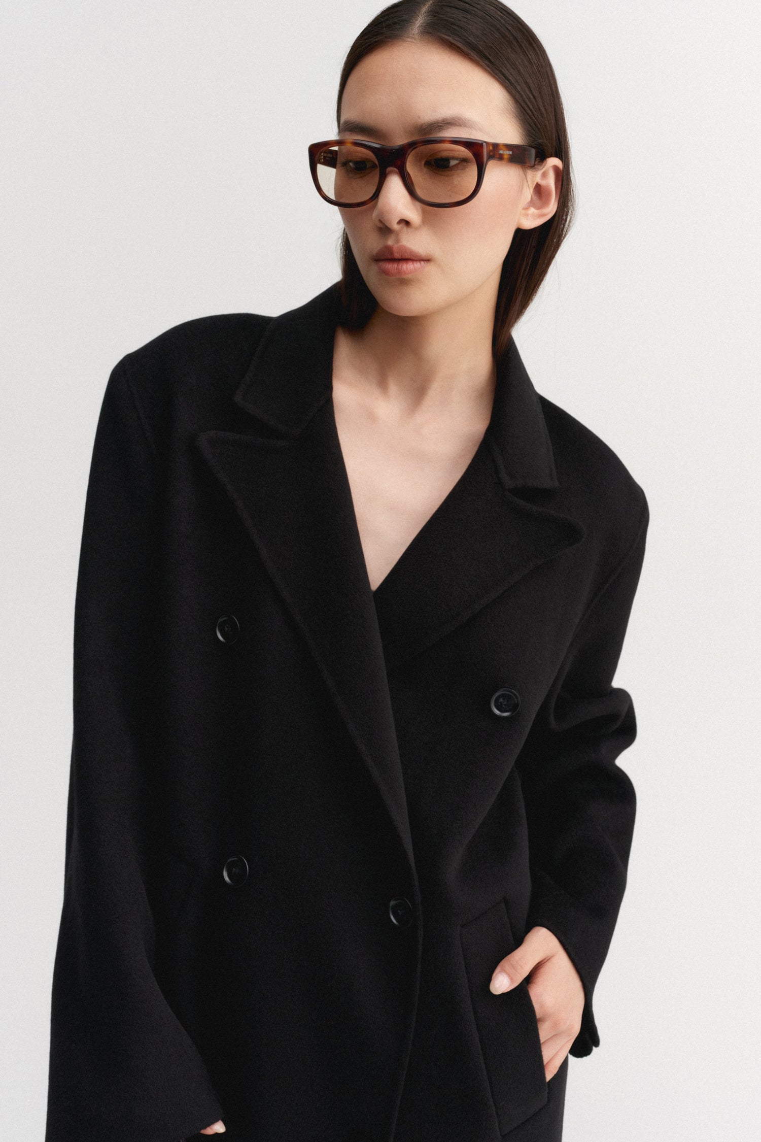 Deja Doublé Coat, black