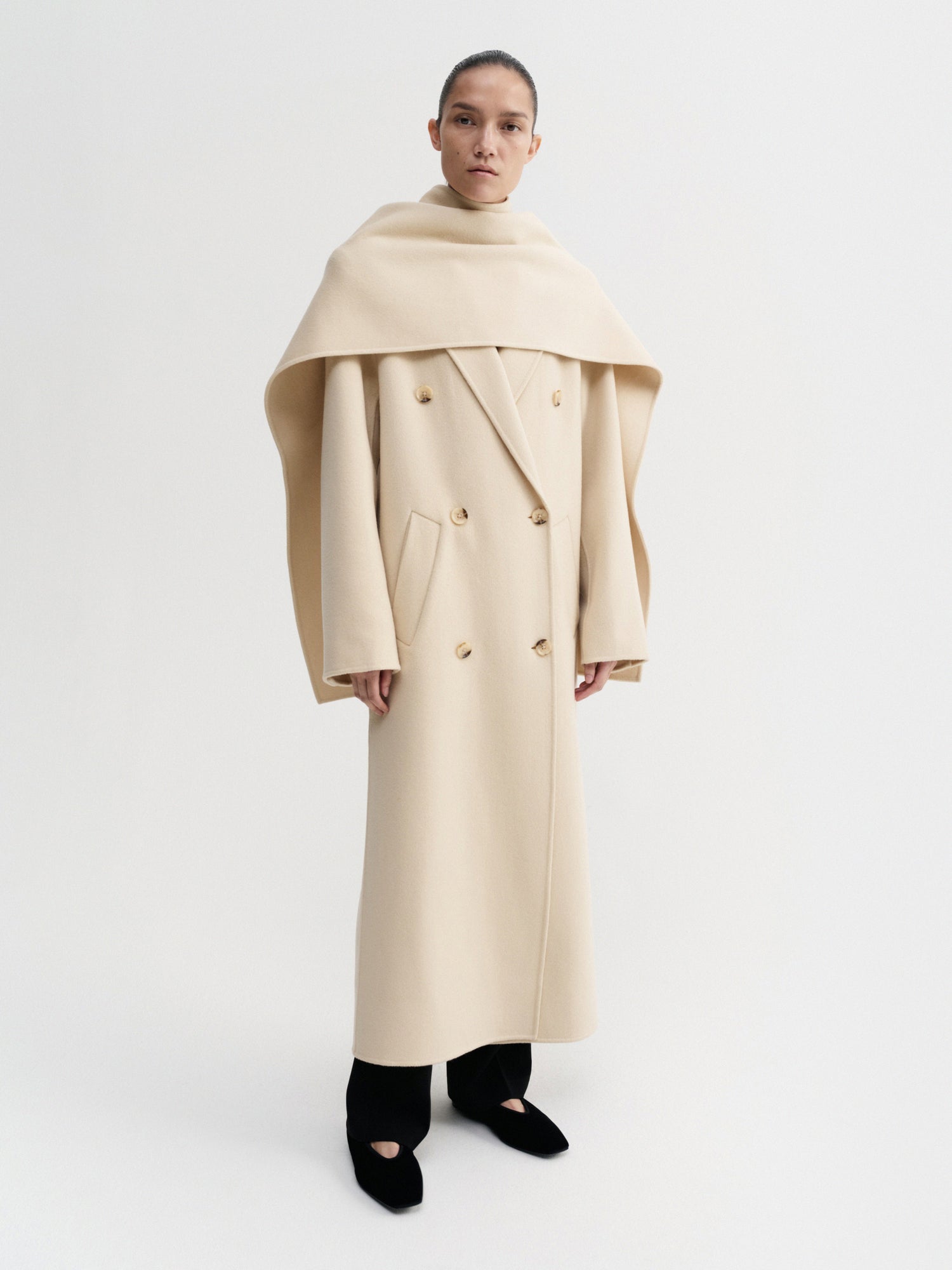 Micha Doublé Scarf, vanilla