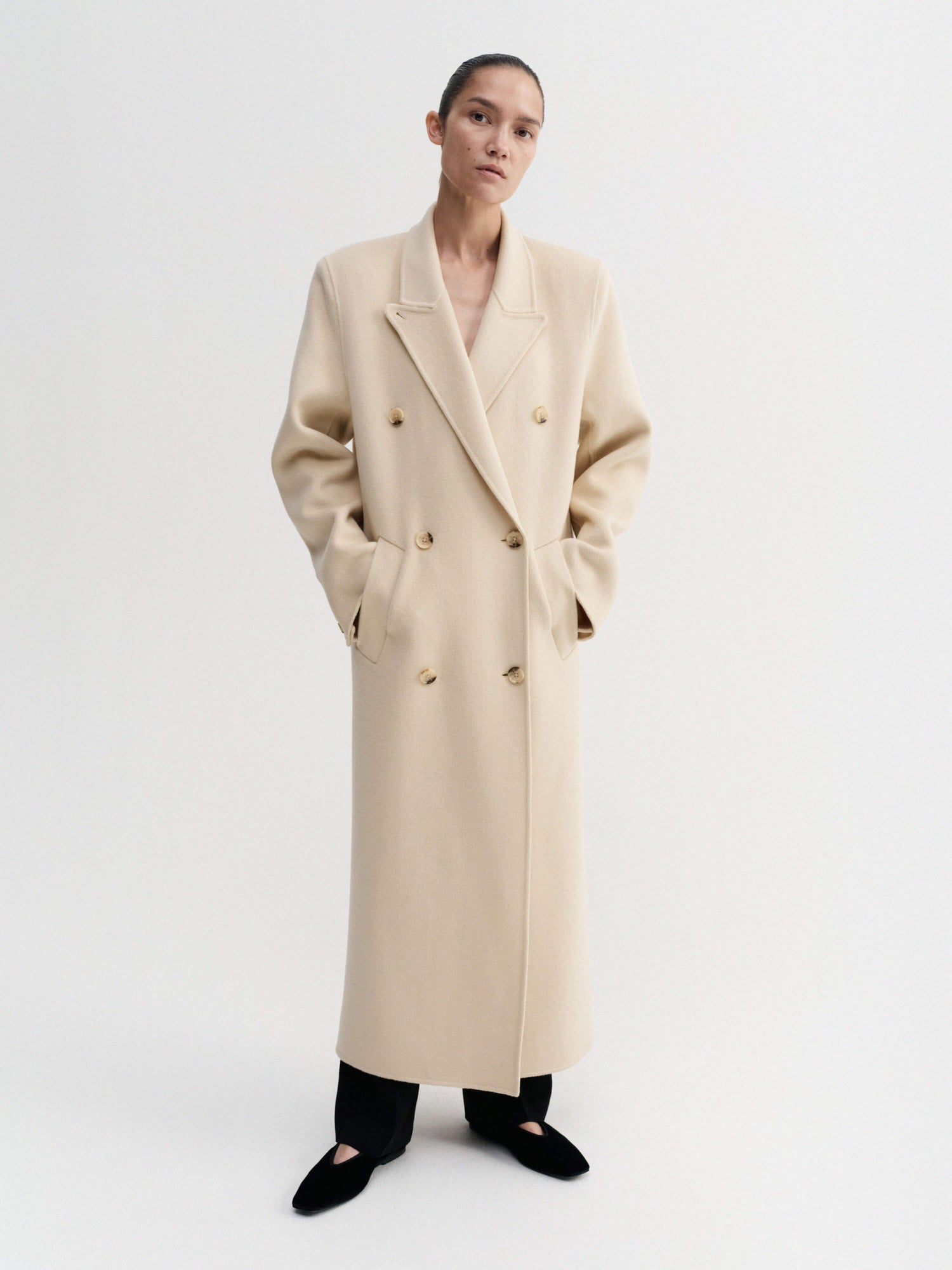 Manteau Deja Doublé, couleur vanille