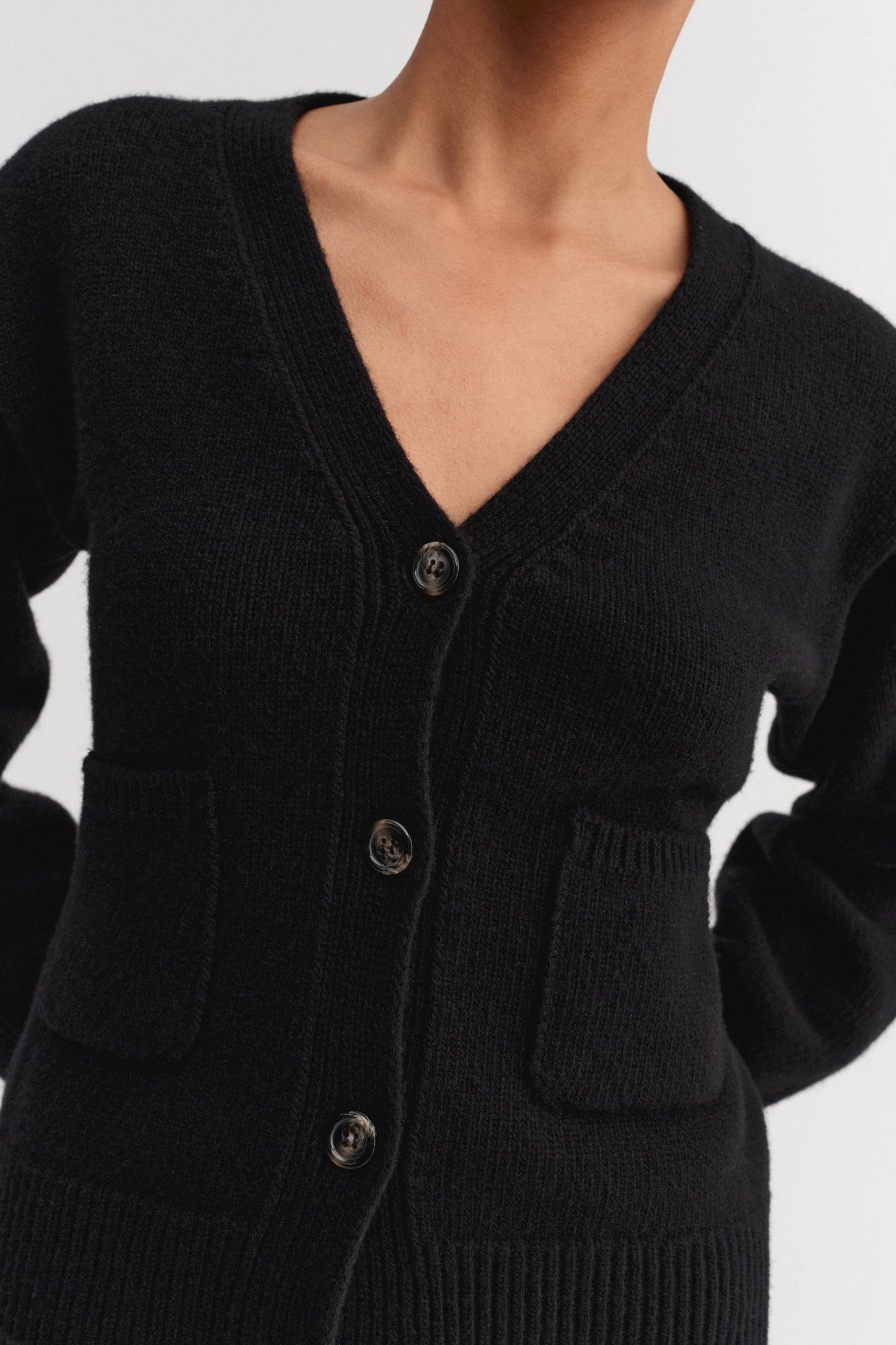 Drea Strickjacke, schwarz