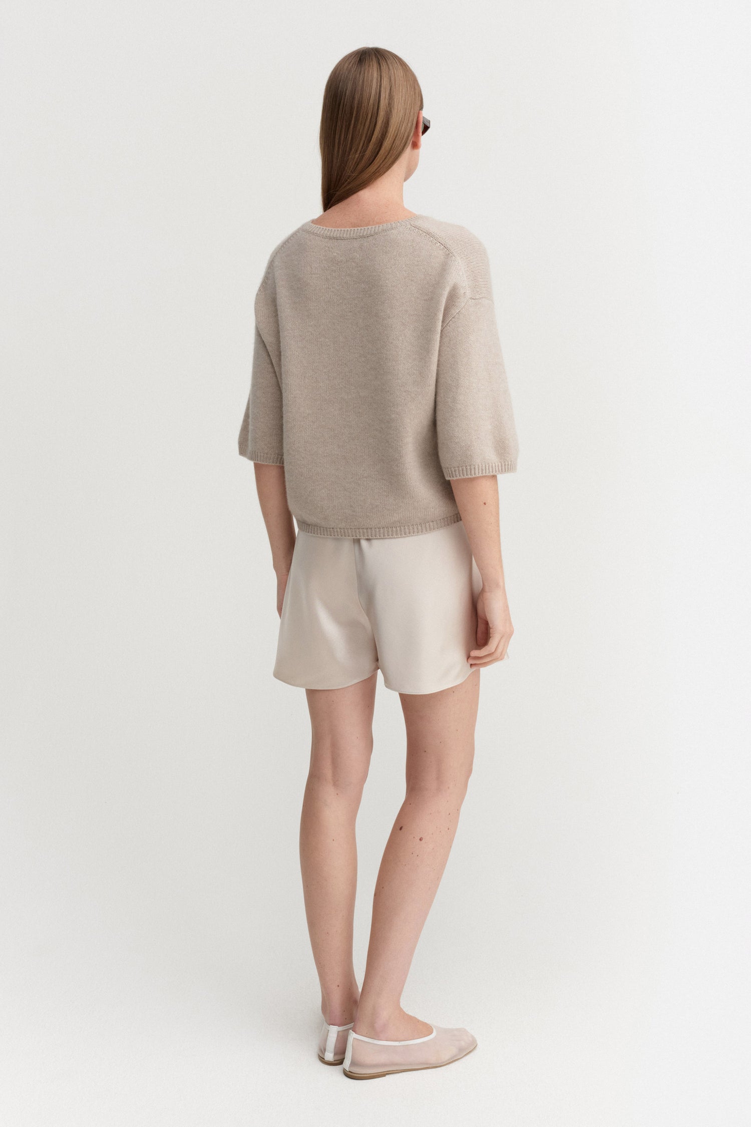 Fei-T-Shirt, taupe