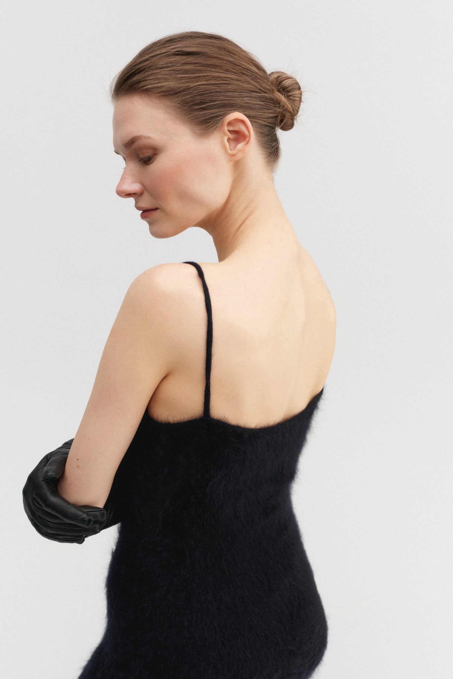Fiona Kleid, schwarz