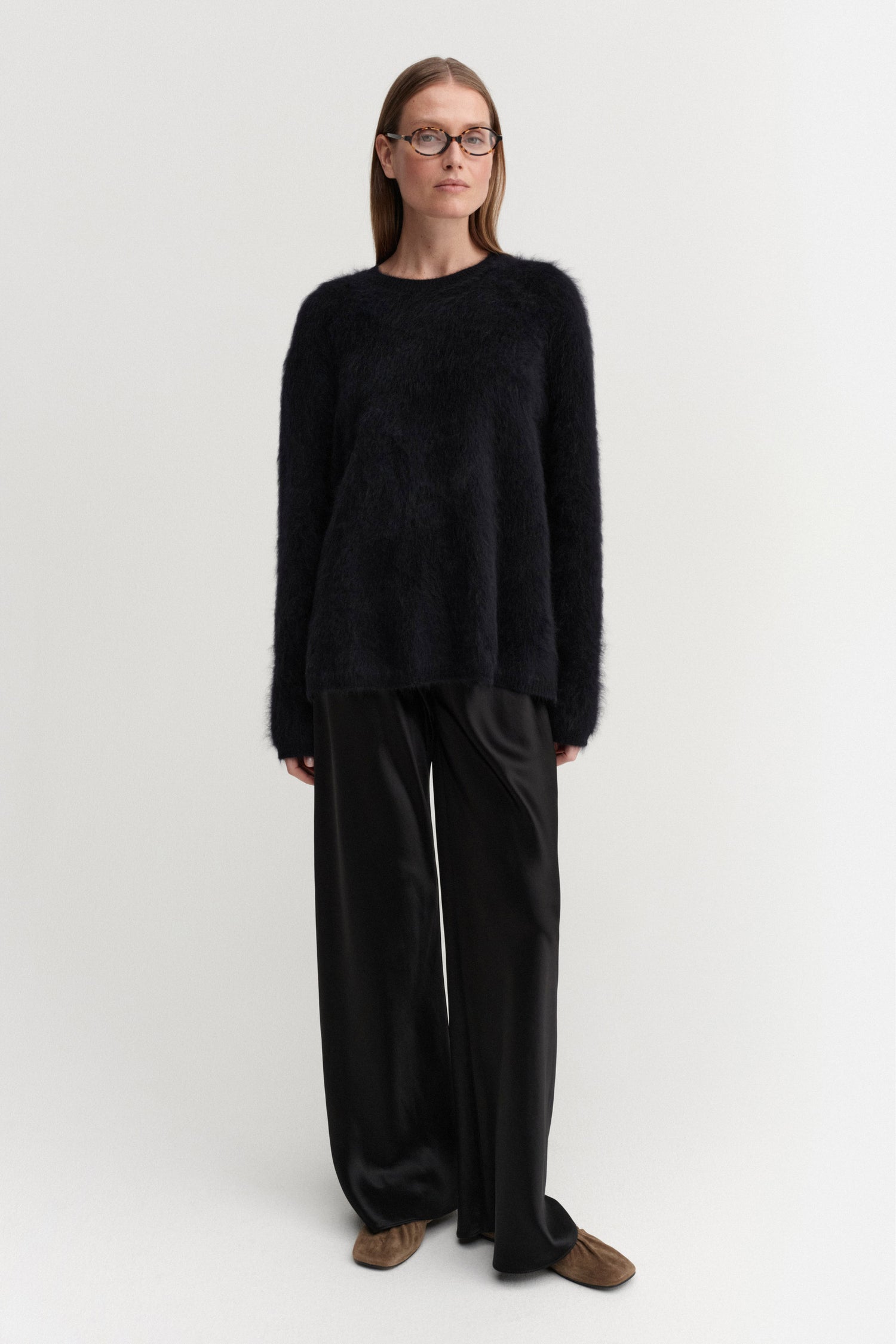 Floy Kaschmirpullover, schwarz