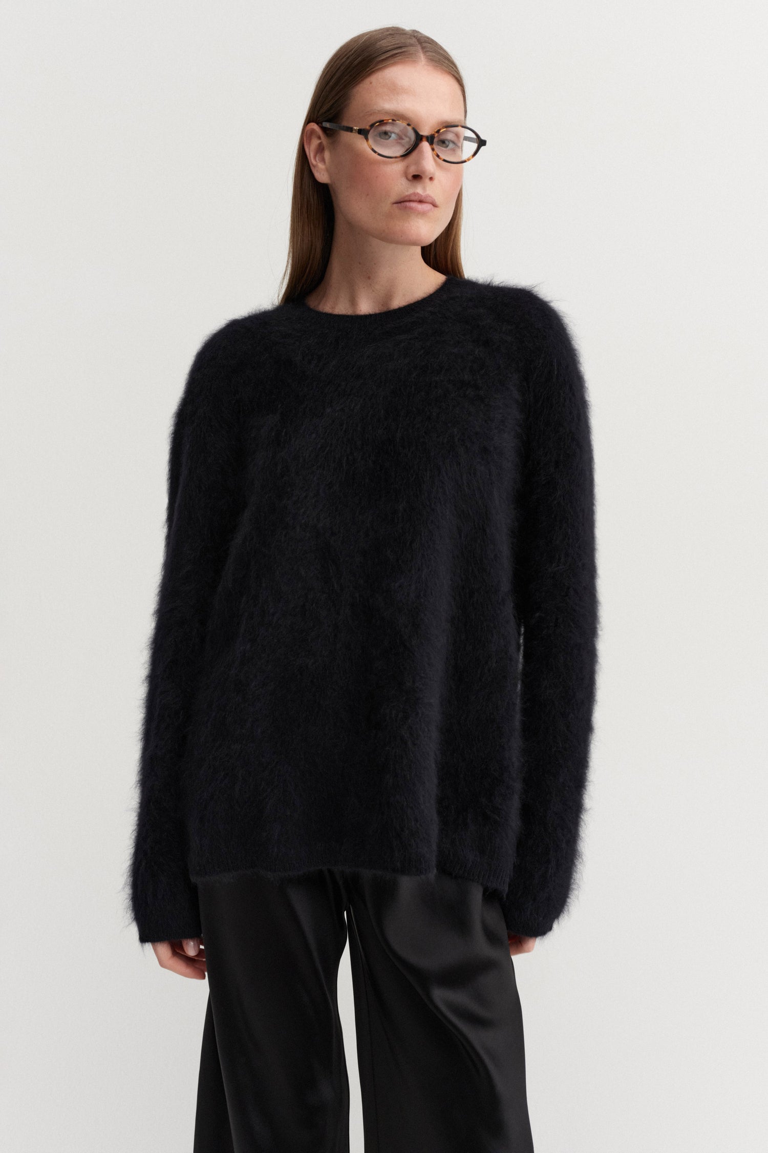 Floy Kaschmirpullover, schwarz