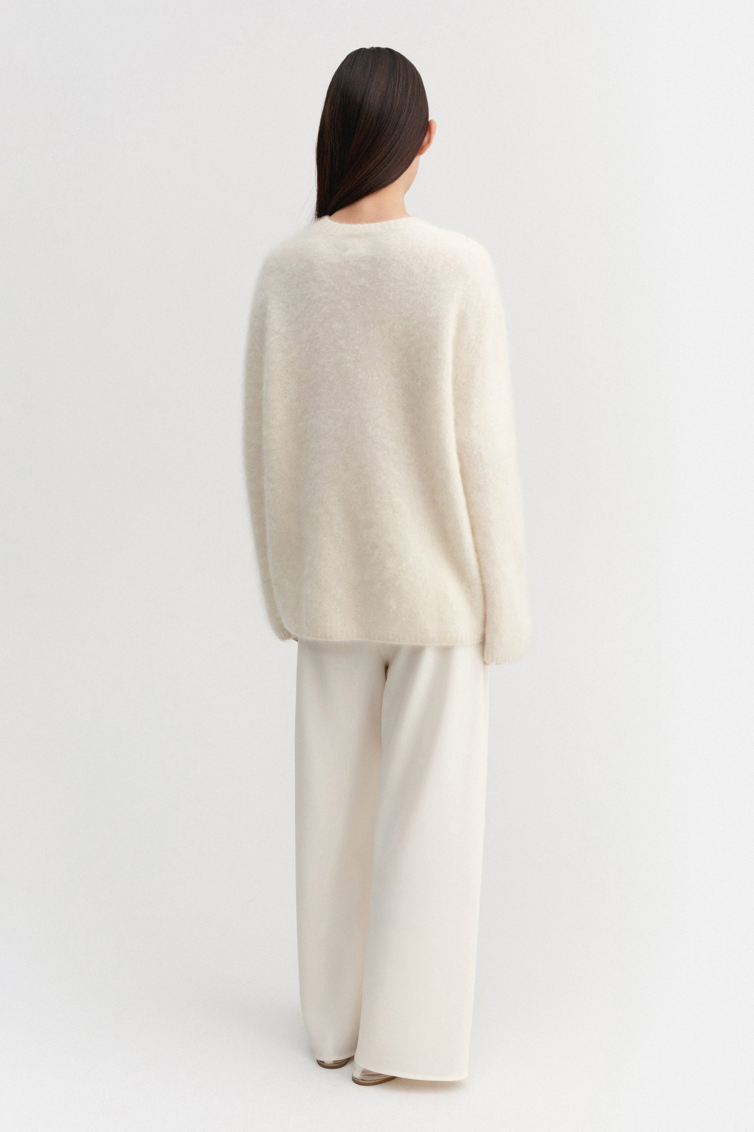 Floy Cashmere Sweater, cream