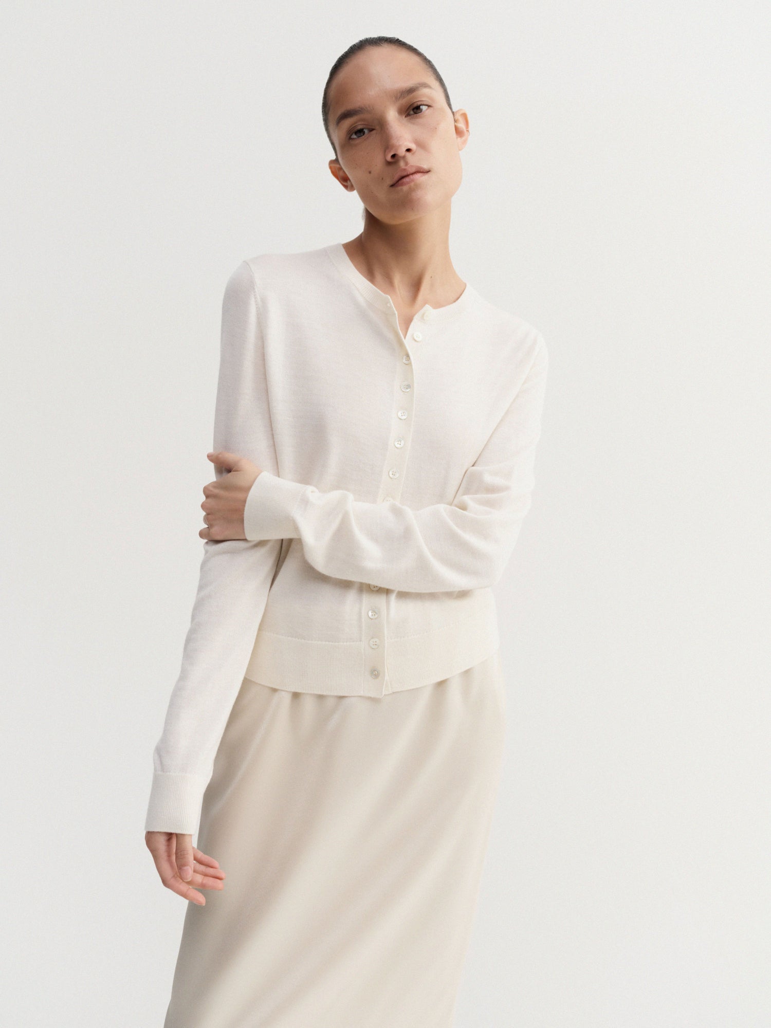 Hayla Cardigan, cream