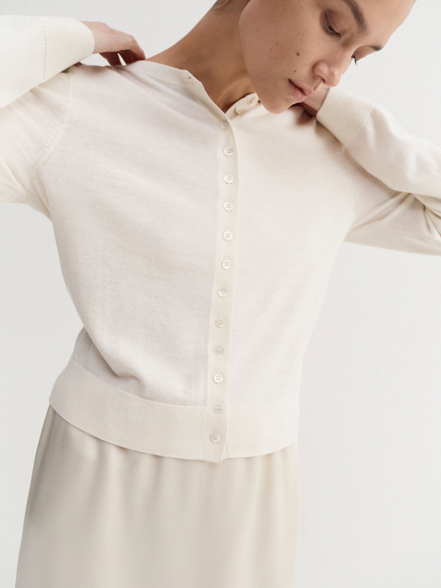 Hayla Cardigan, cream