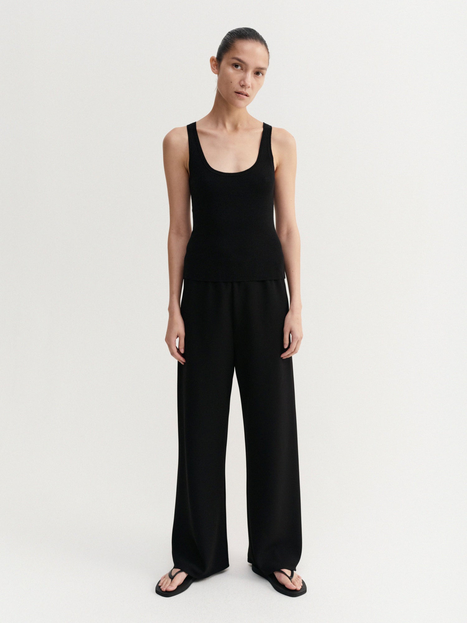 Indy Rib Top, black