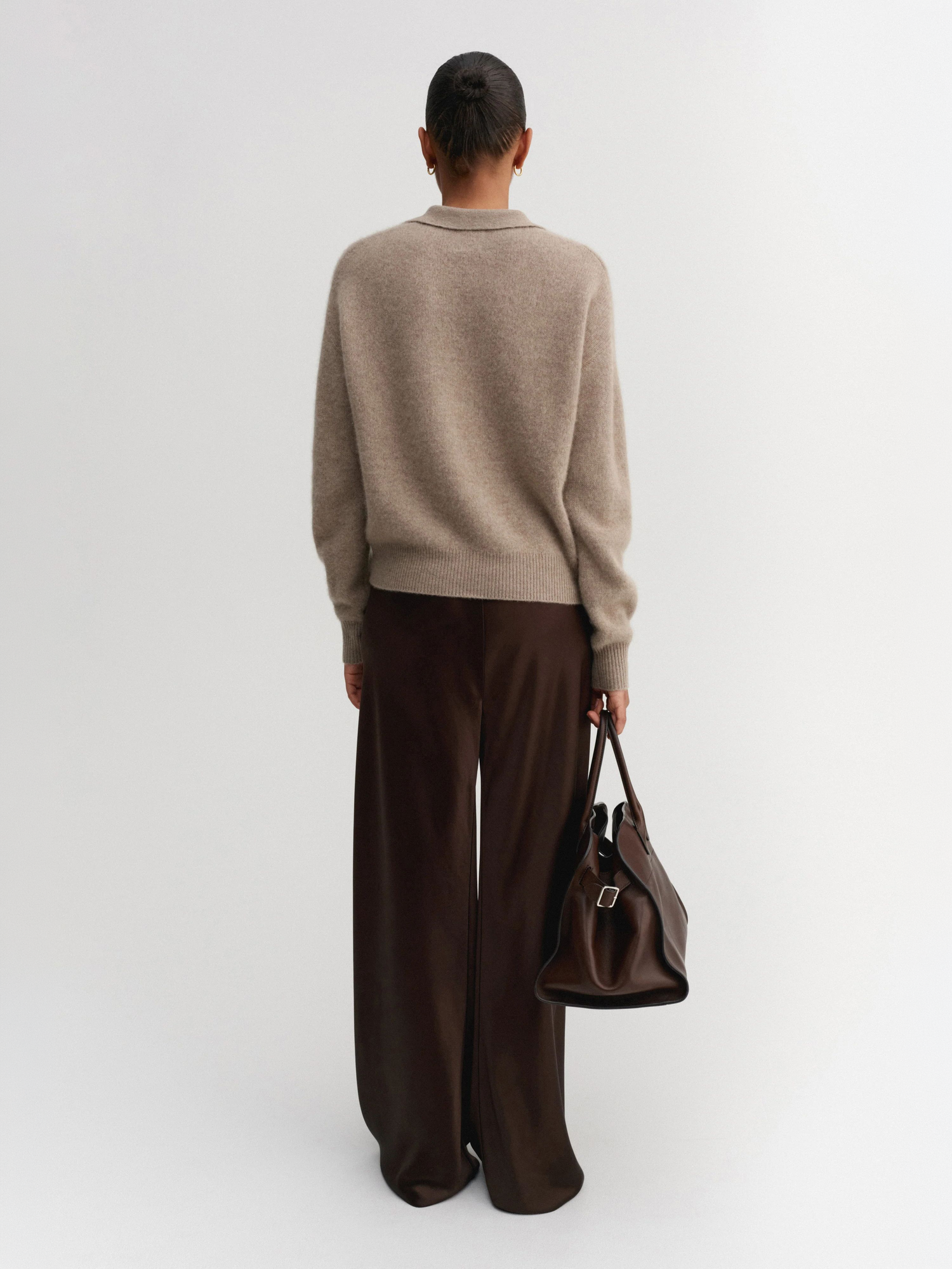 Pull à col Kaia, nougat