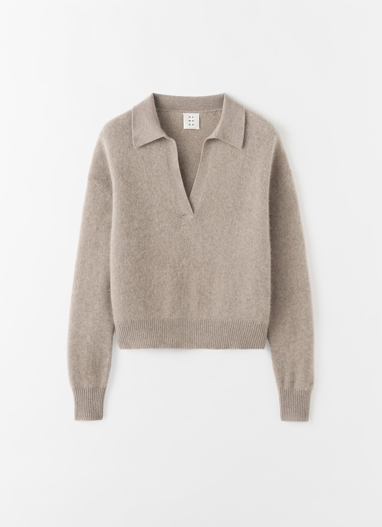 Kaia Kragen Pullover, nougat