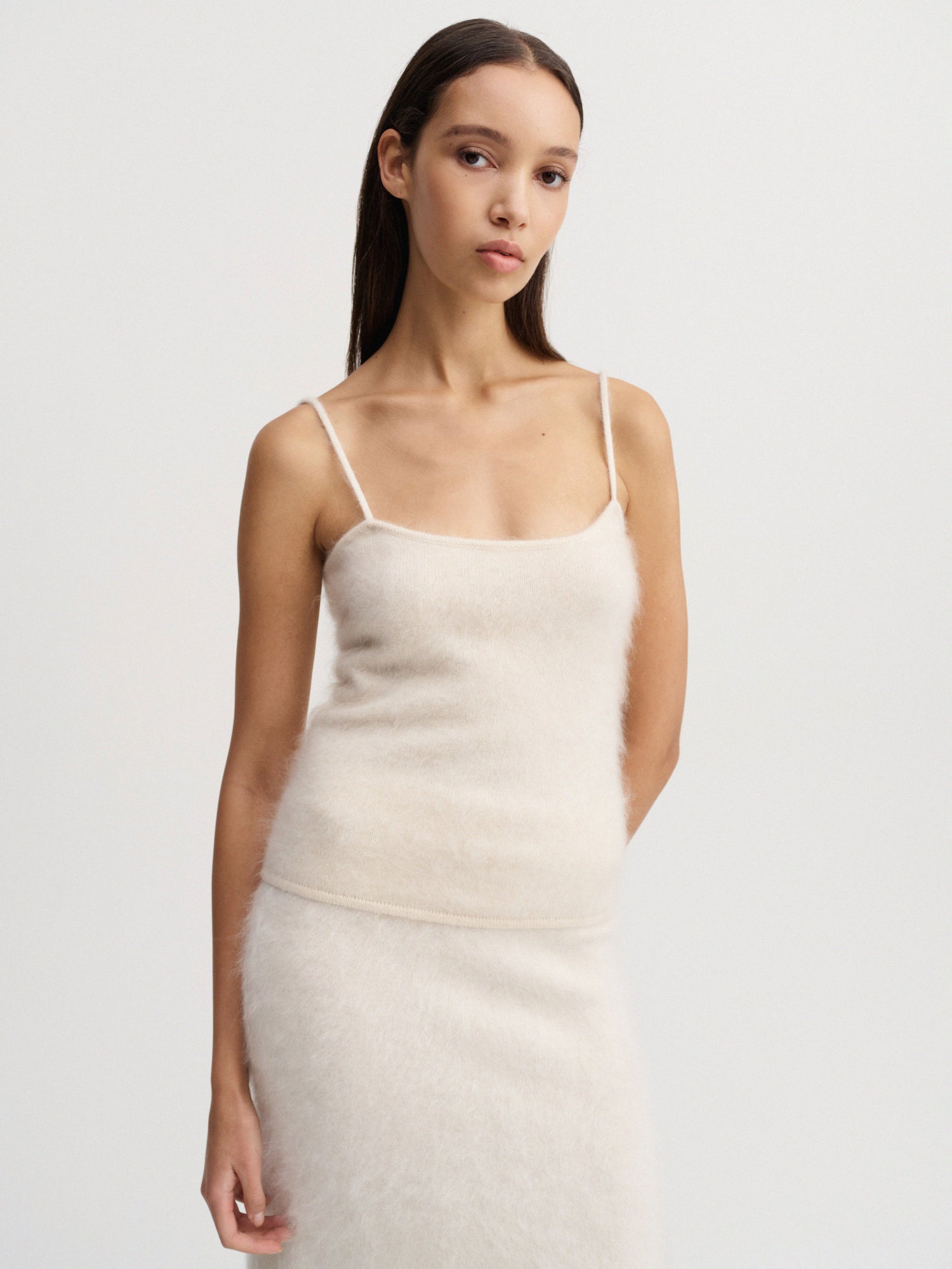 Lucy Brushed Top, vanilla