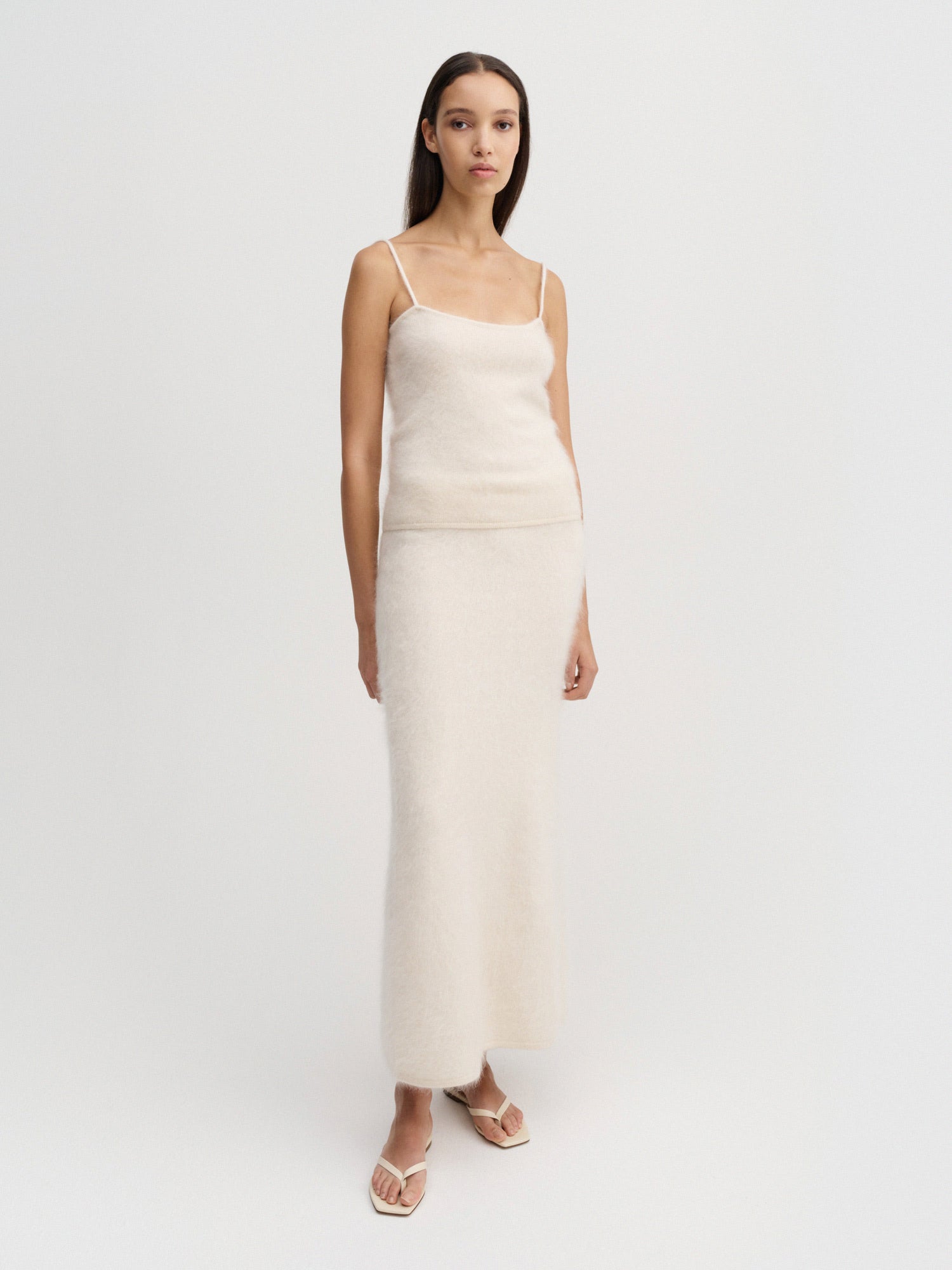 Lucy Brushed Top, vanilla