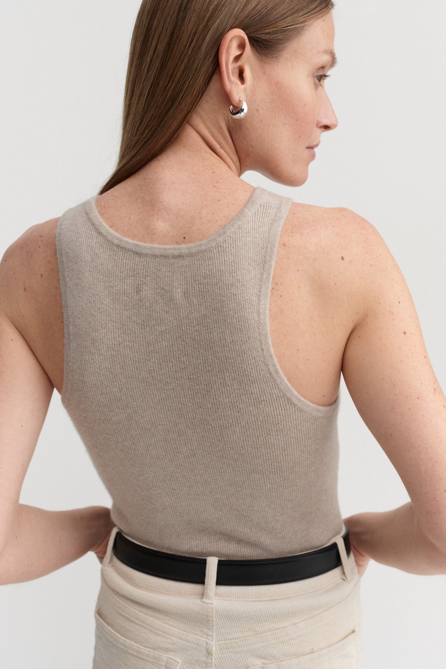 Luna Tank-Top, taupe