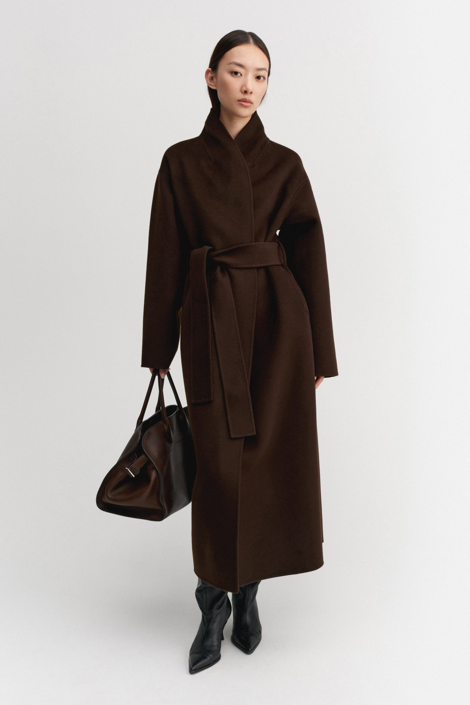 Mara Doublé Coat, chocolate
