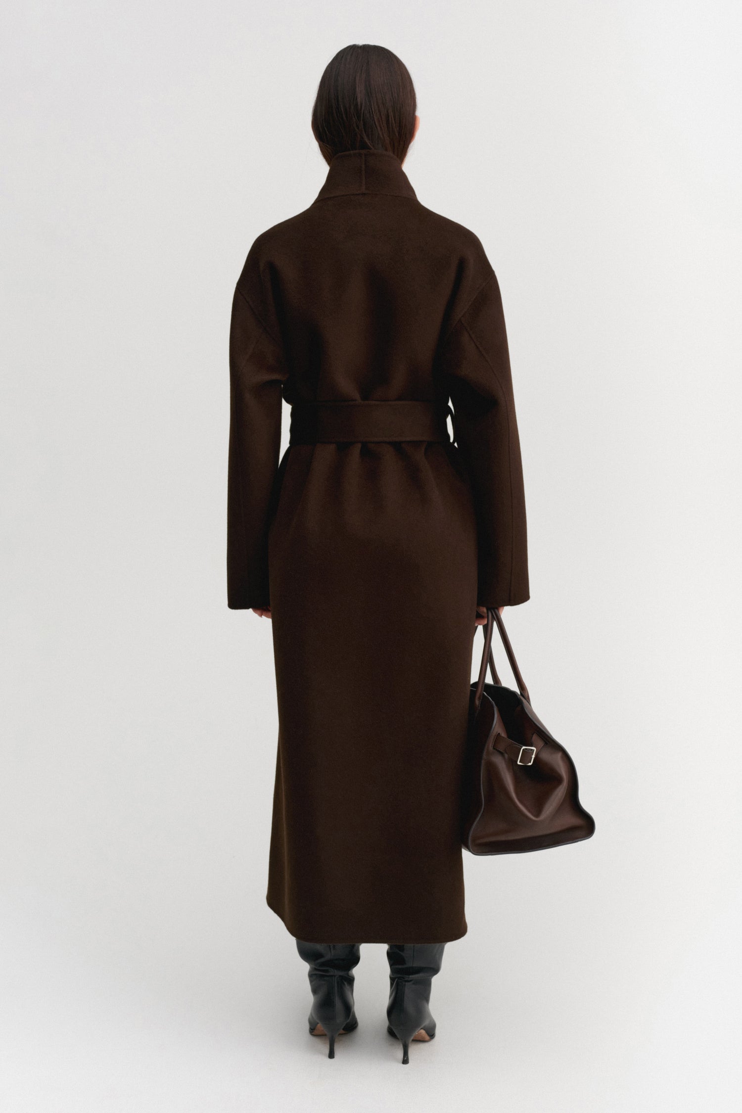 Mara Doublé Coat, chocolate