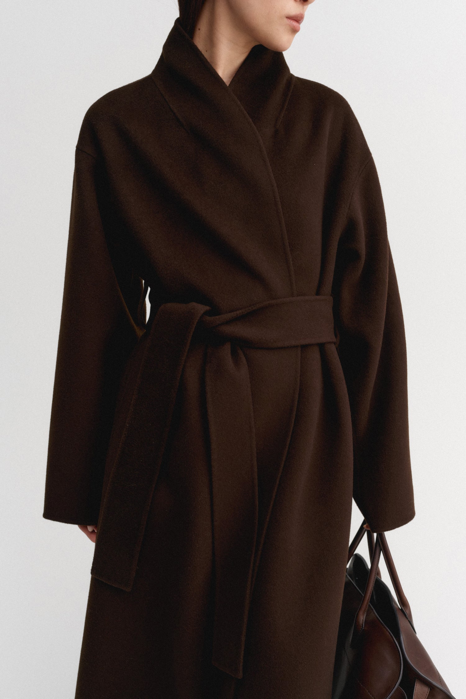 Mara Doublé Coat, chocolate