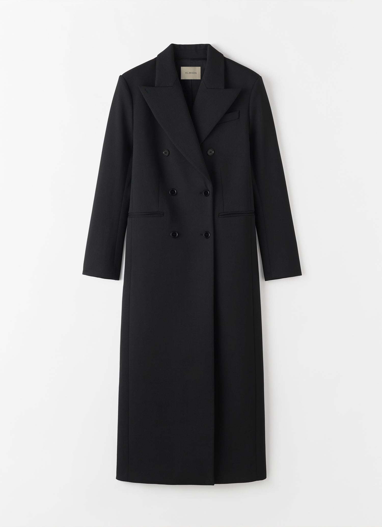 Margot Long Tailored Blazer, black