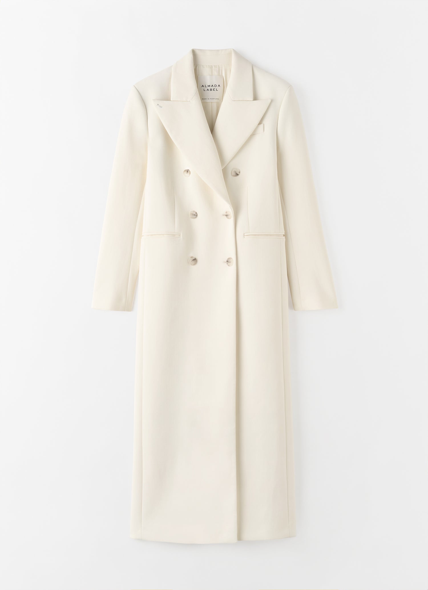 Margot Long Tailored Blazer, cream