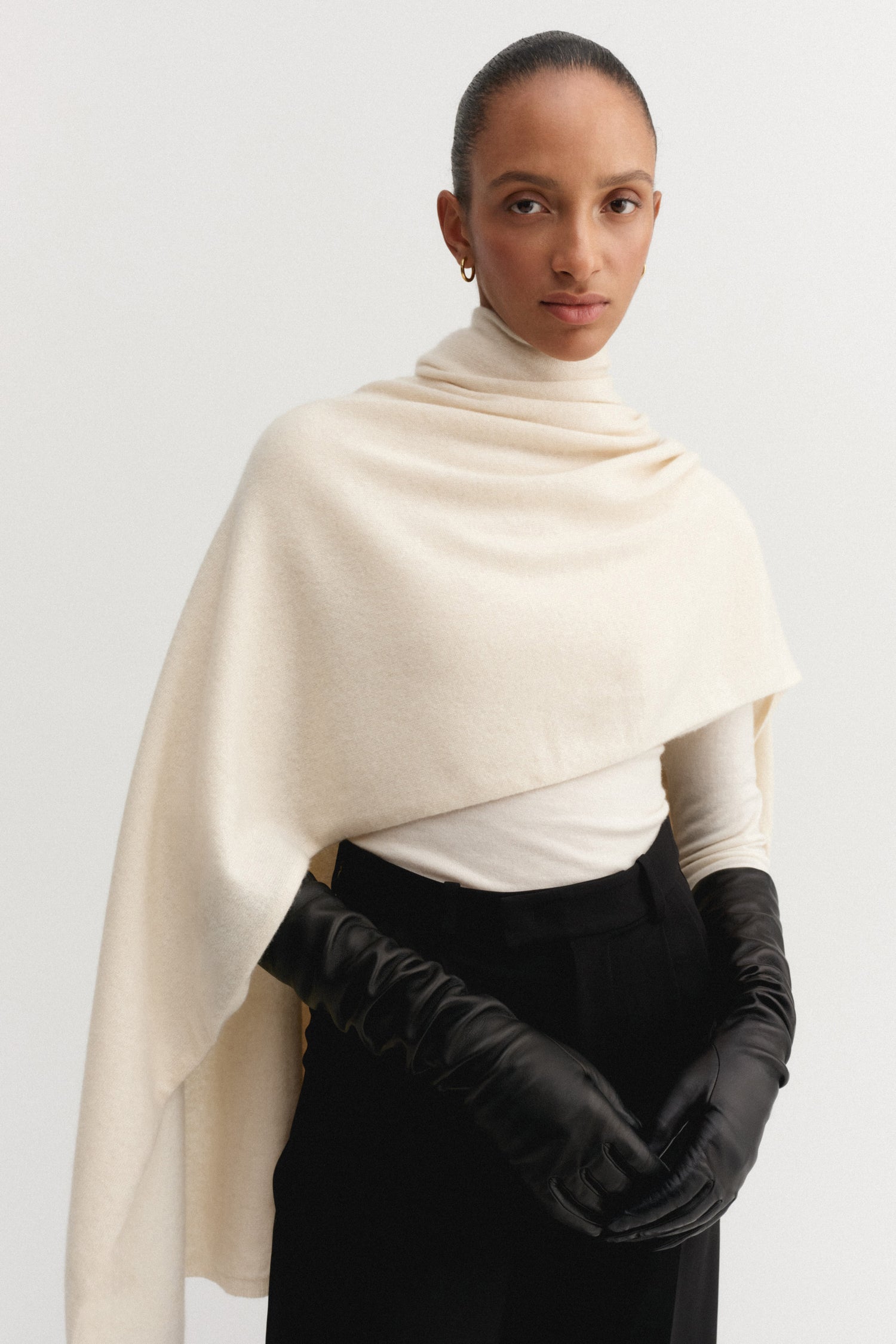 Écharpe Meja, vanille