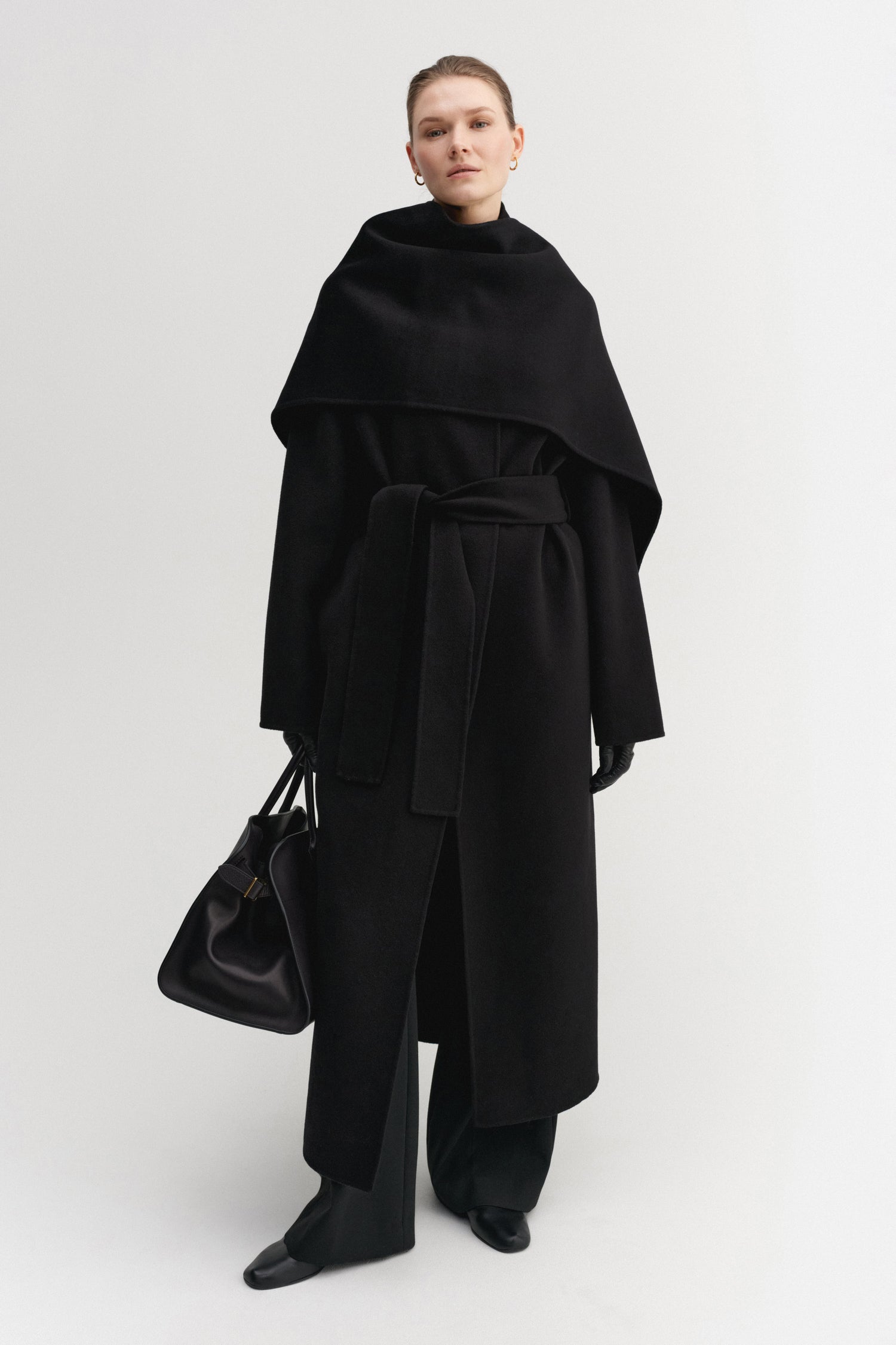 Micha Doublé Scarf, black