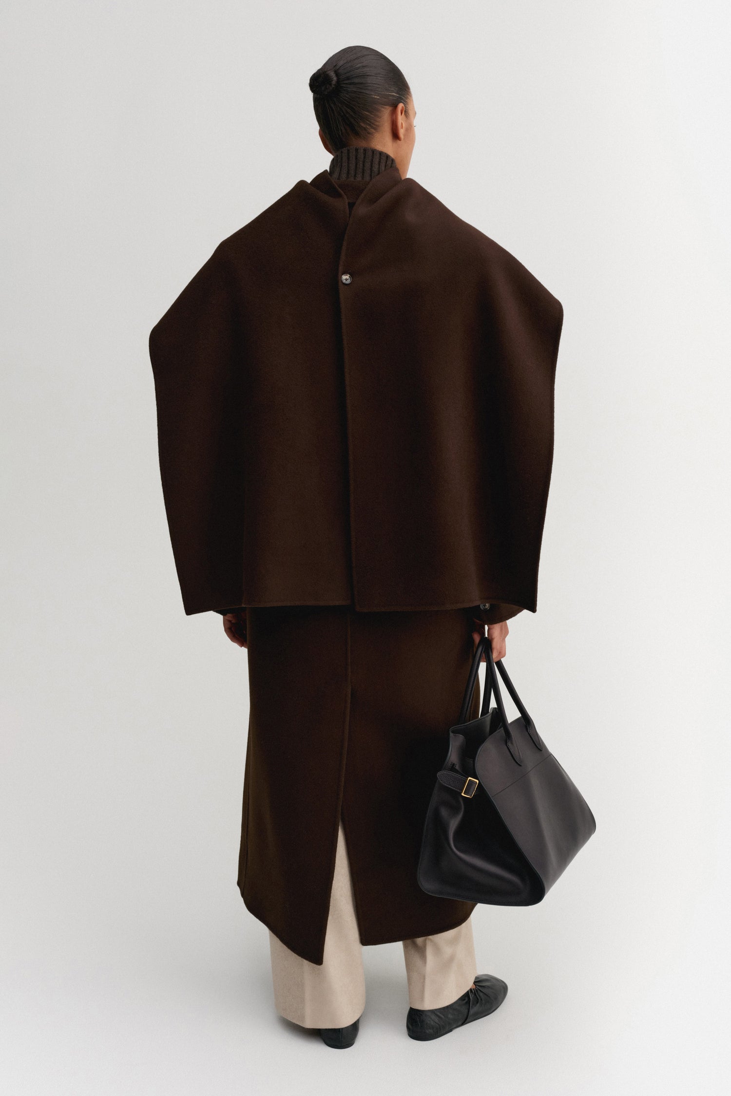 Micha Doublé Scarf, chocolate