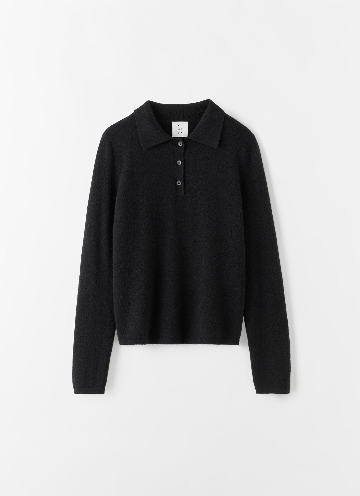 Minou Collar Sweater, black