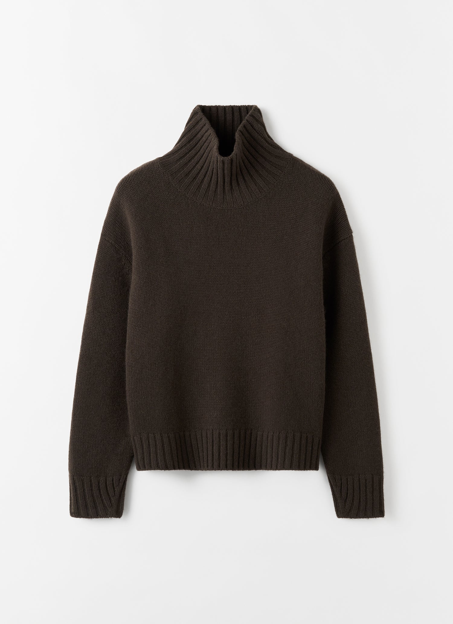 Nola Rollkragenpullover, Schokolade