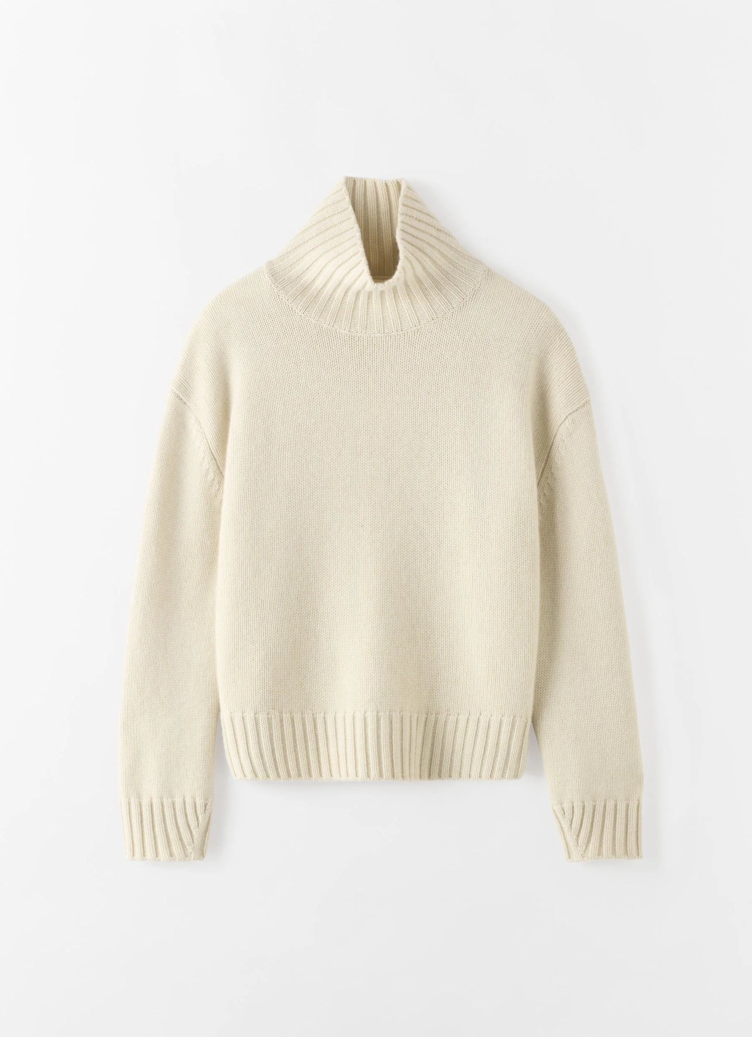 Nola Rollkragenpullover, vanille