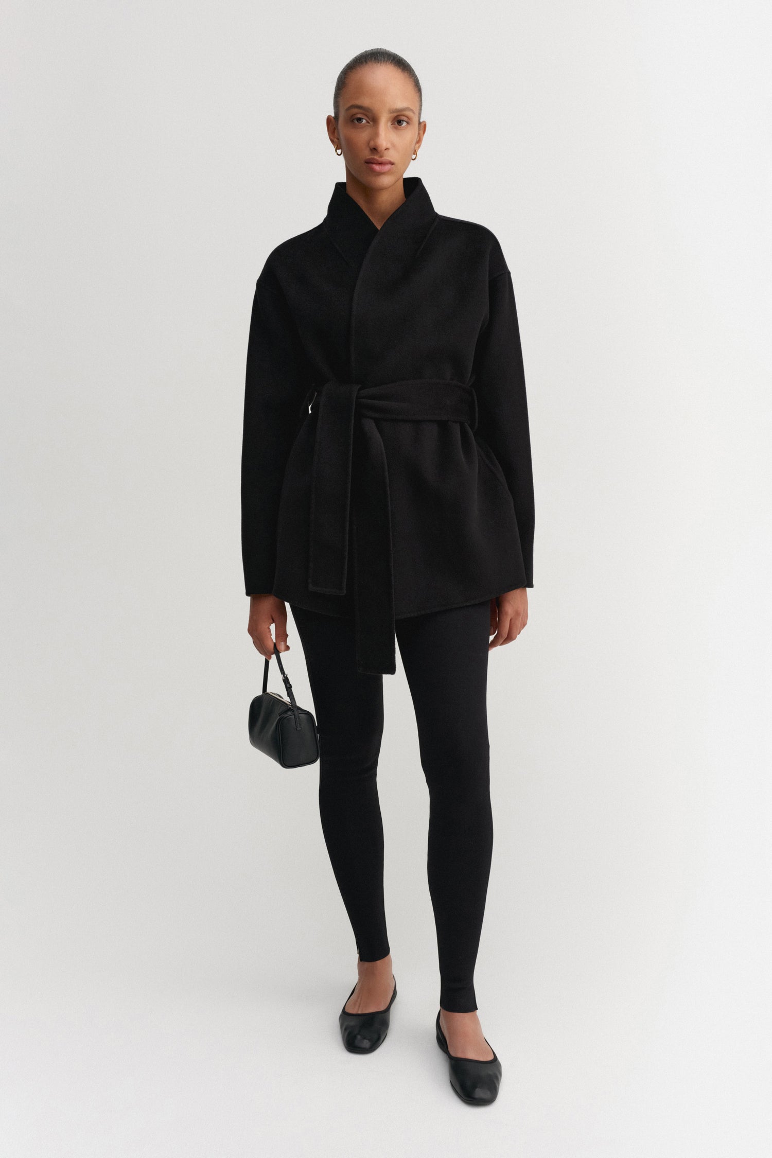 Noorie Doublé Coat, black