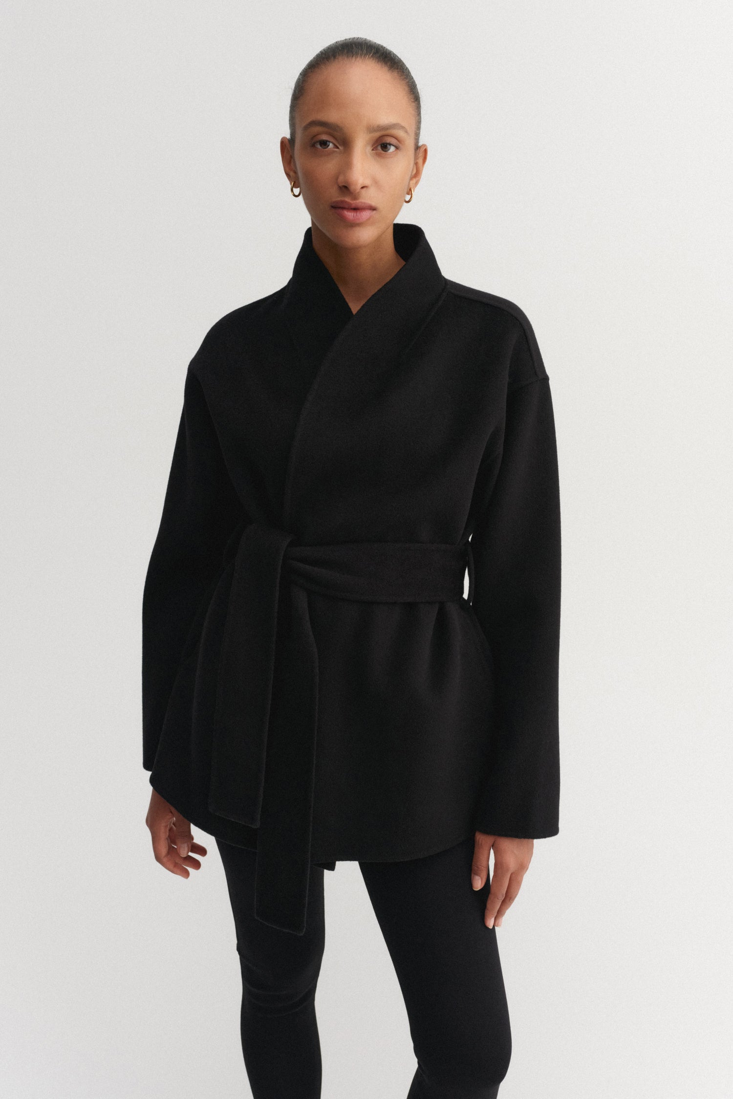 Noorie Doublé Coat, black