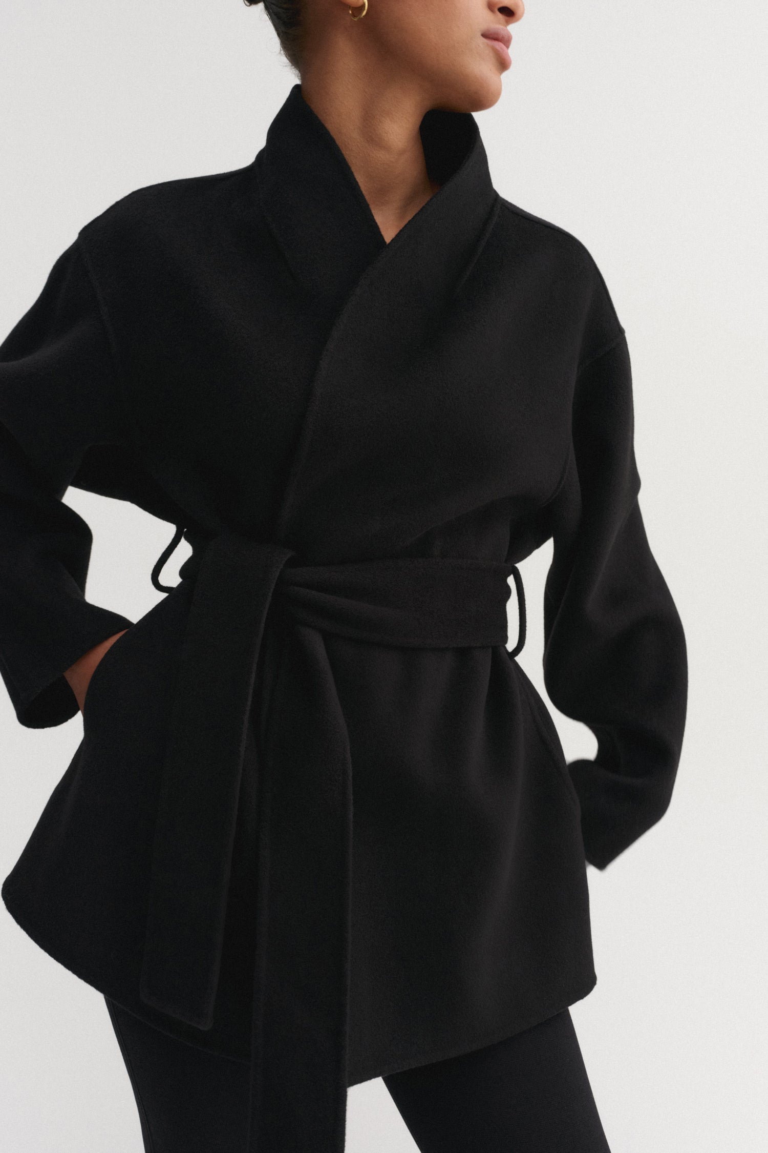 Noorie Doublé Coat, black