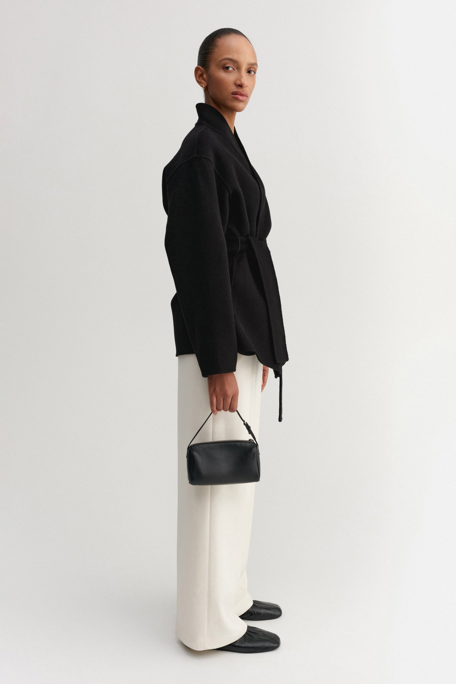 Noorie Doublé Coat, black