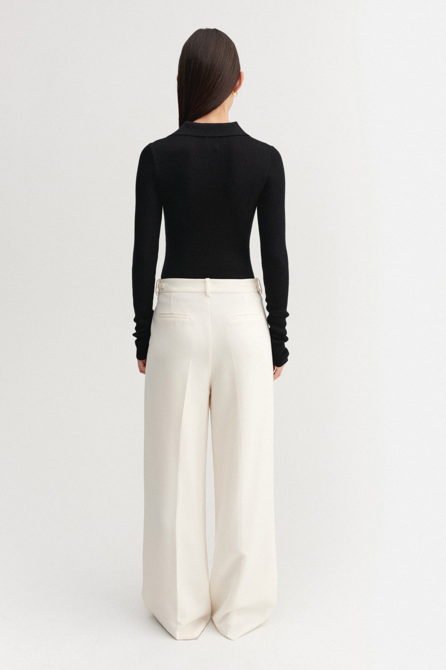 Jules Rib Top, black