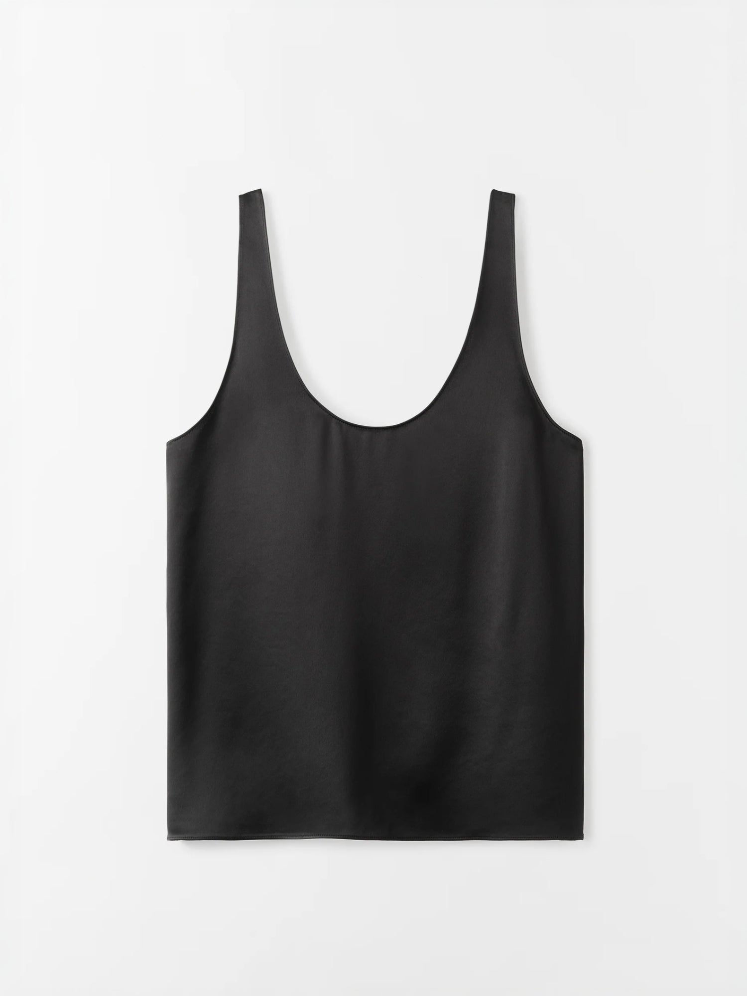 Romy Satin Top, black