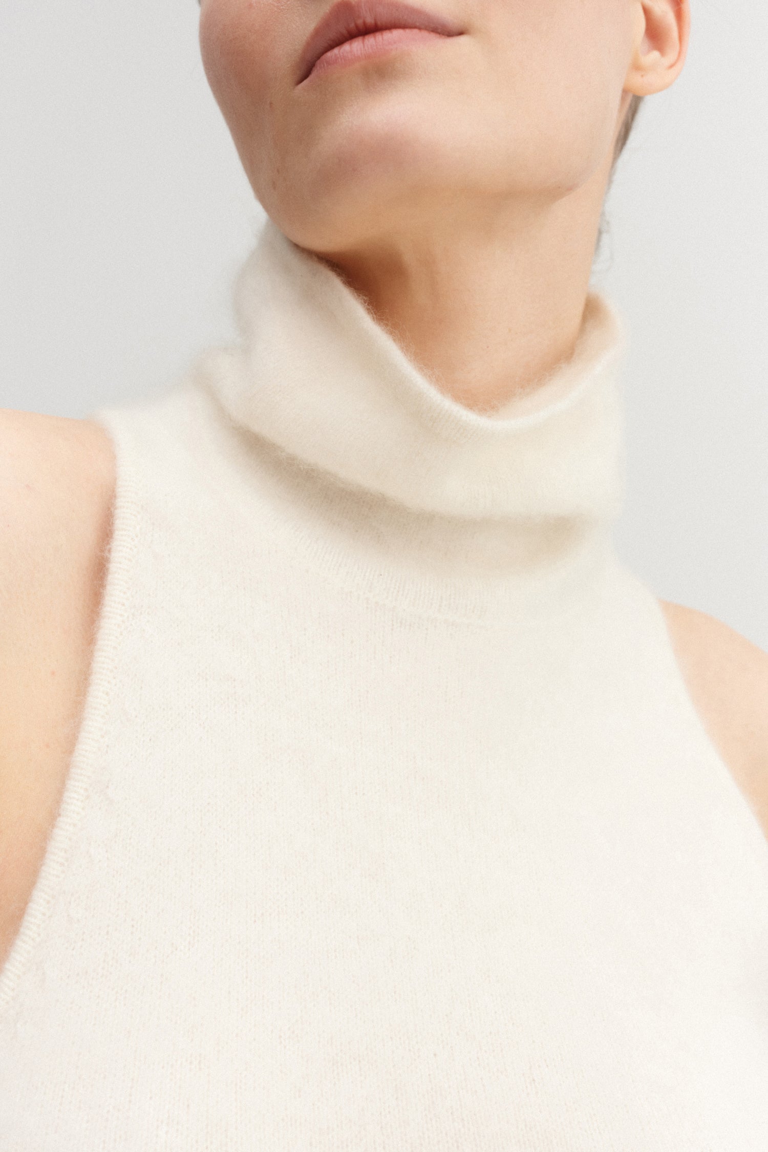 Vida Brushed Top, creme