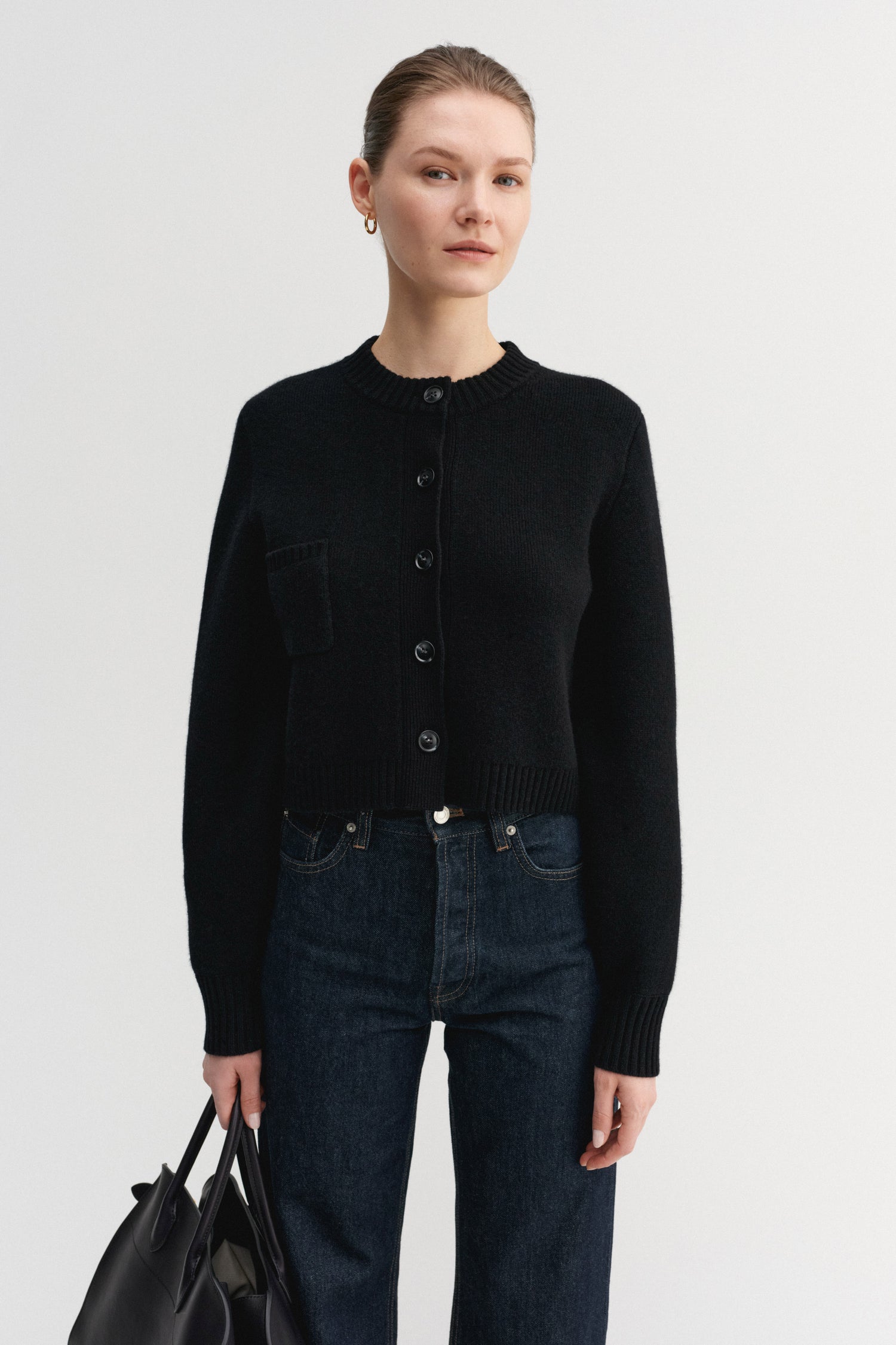 Zozo cardigan, black